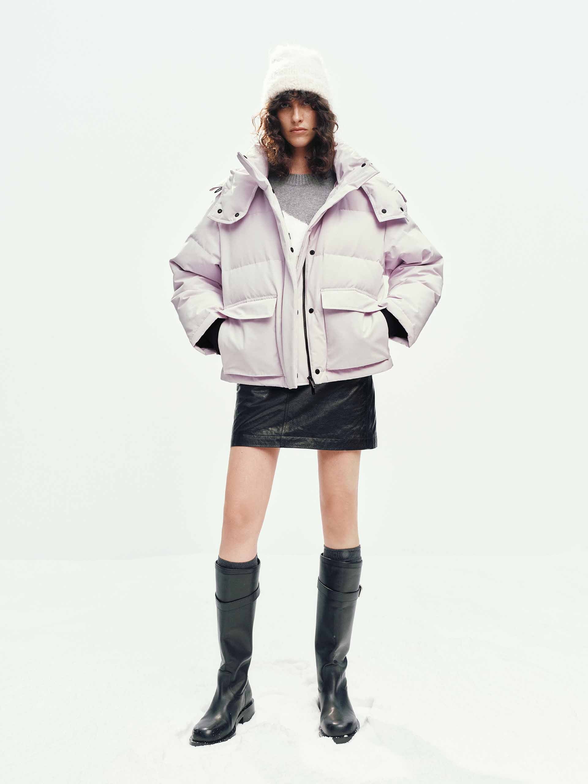 Retractable Hooded Down Jacket - Image 10