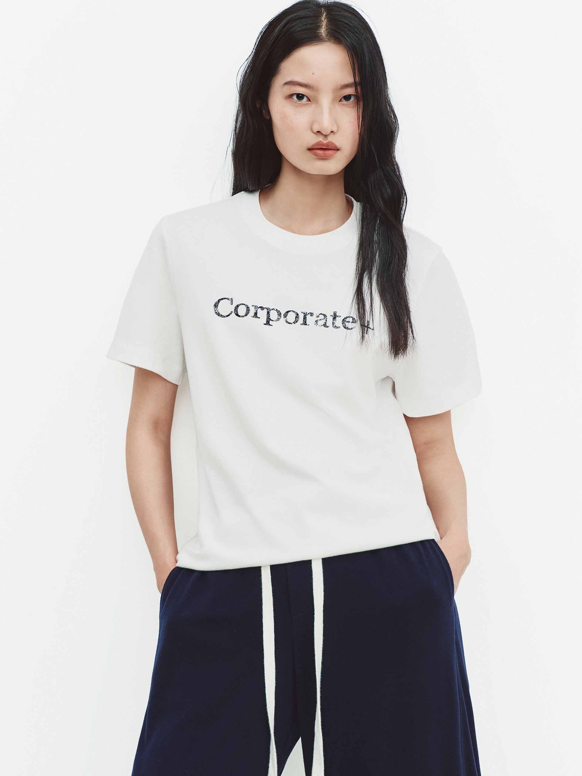 Rhinestone Detail Cotton T-shirt - Image 9