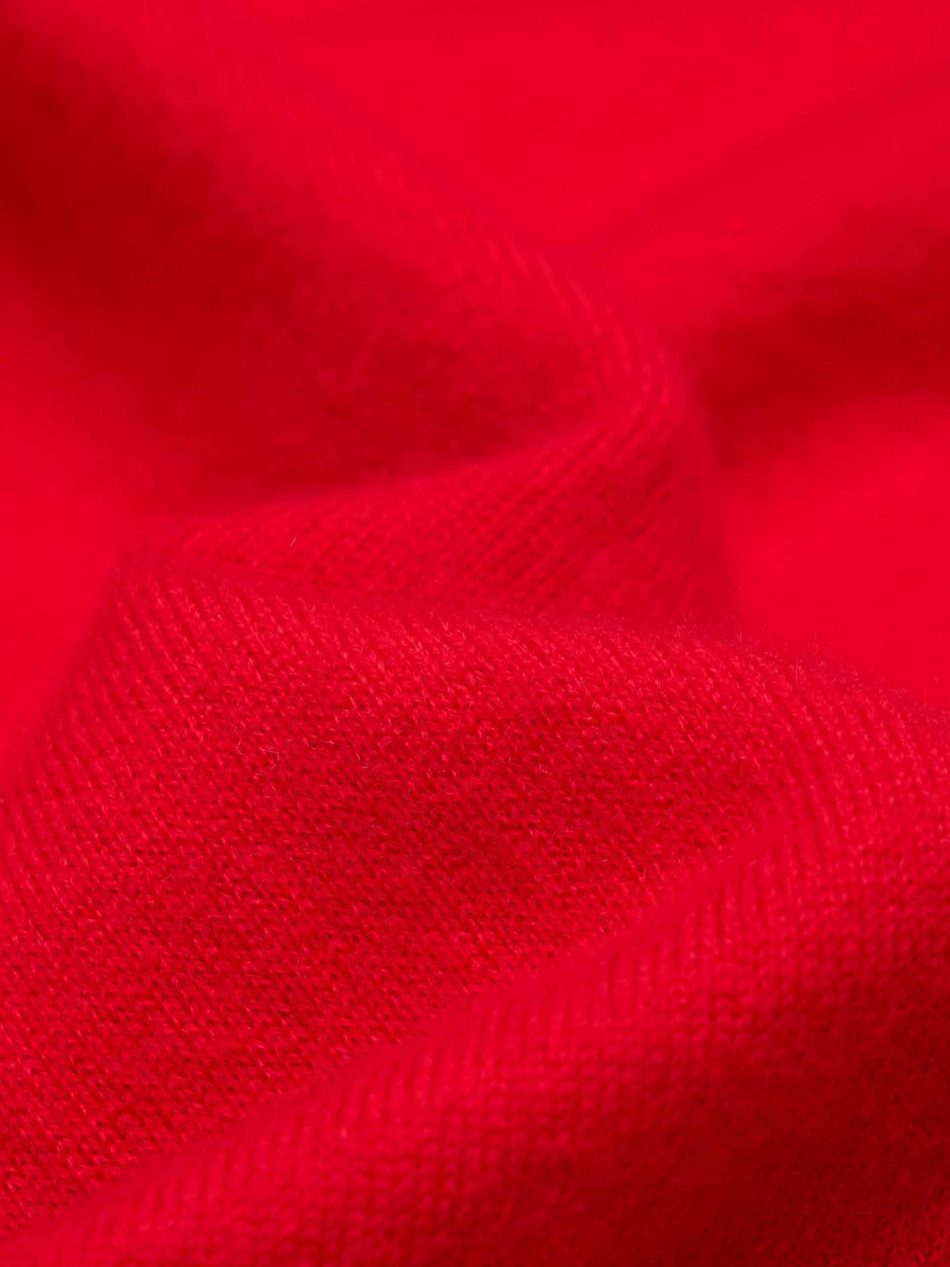 Ribbed Collar Knitted Sweater - Image 4
