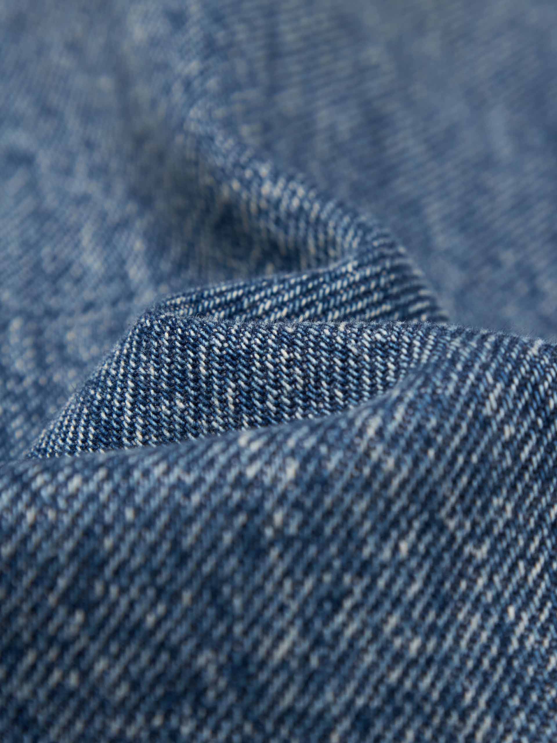Ripped Hem Straight Jeans - Image 5
