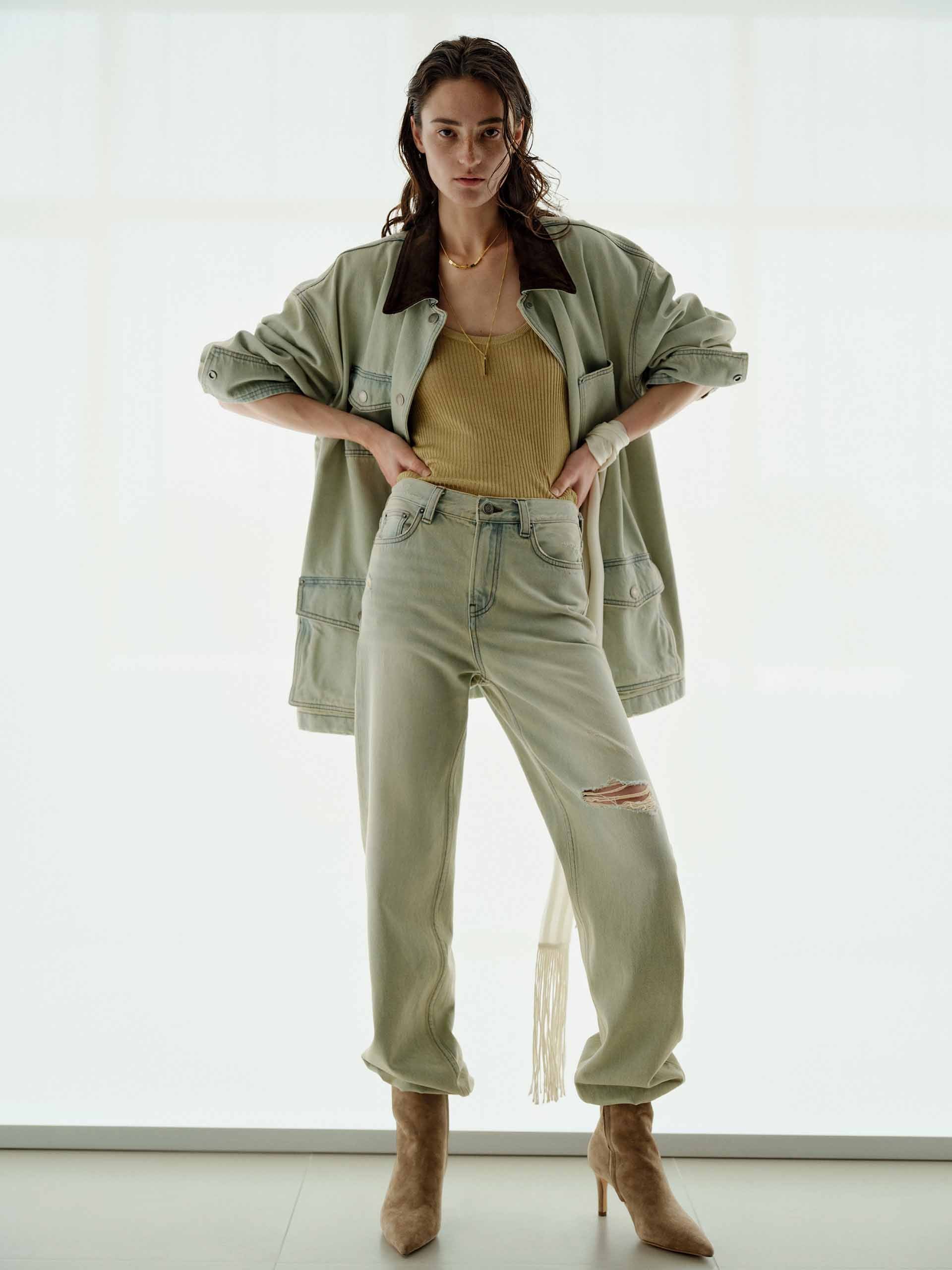 Ripped Light Blue Jeans - Image 2
