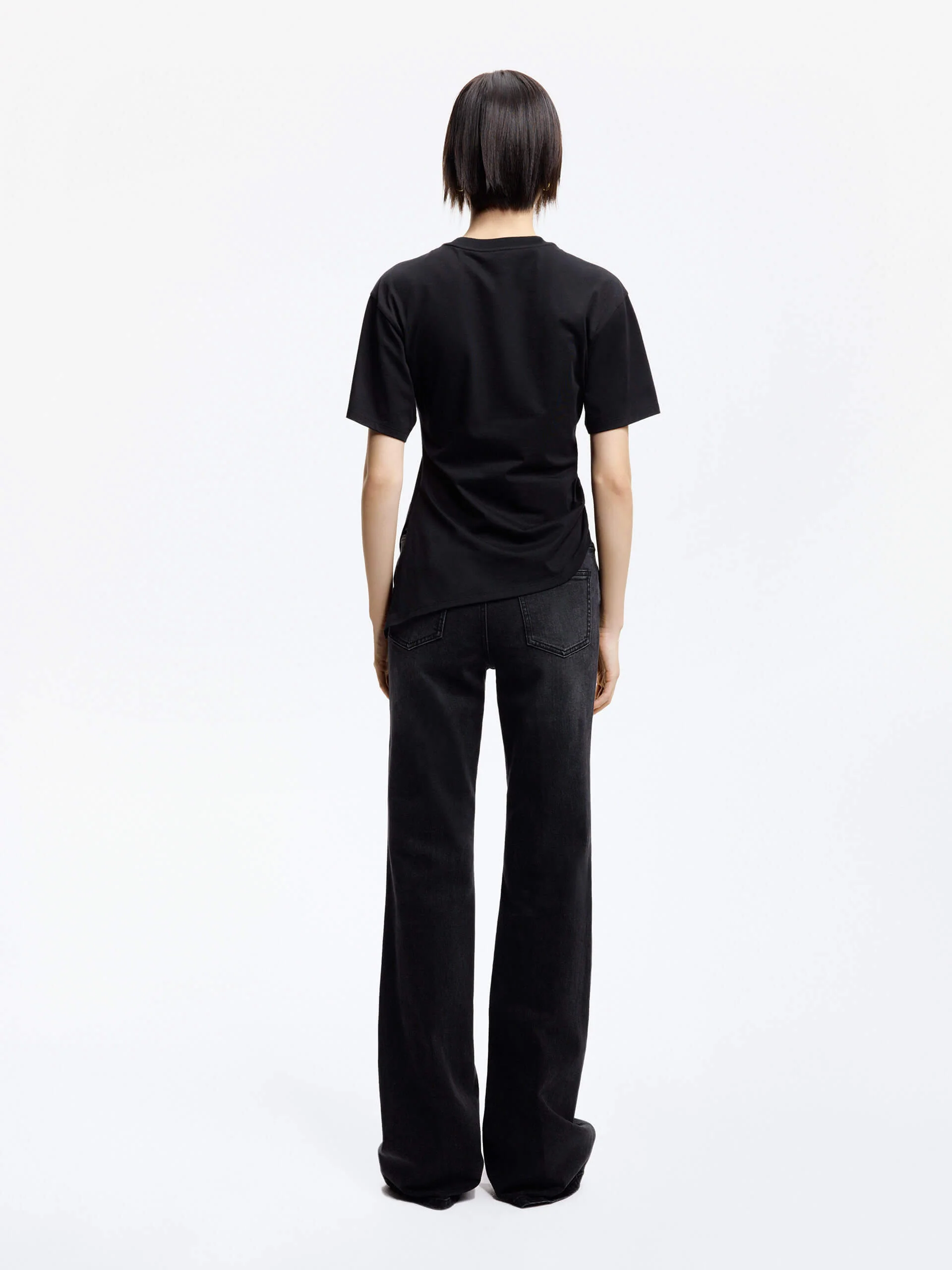 Rose Knot Cotton T-shirt - Image 16
