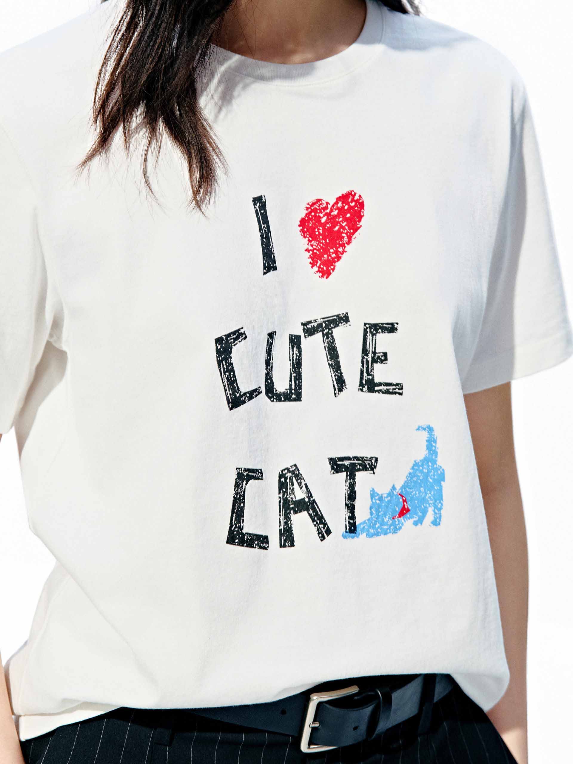 Round Neck Cotton T-Shirt - Image 14