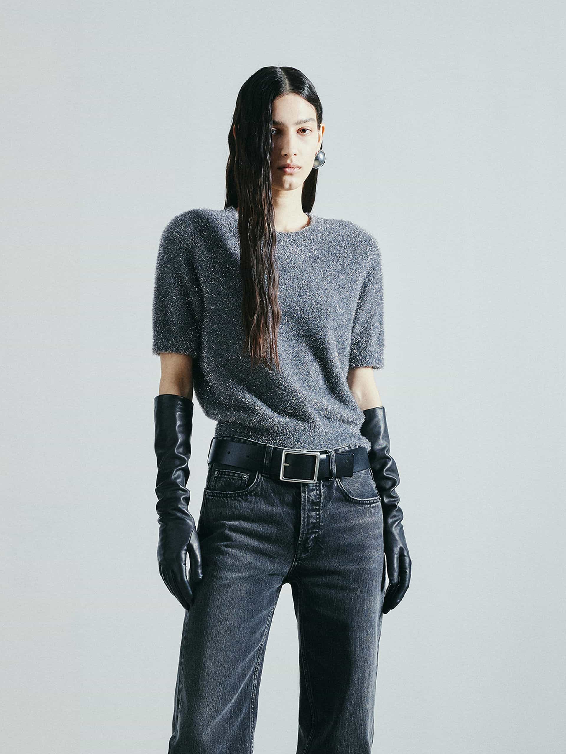 Round Neck Knit Top - Image 2