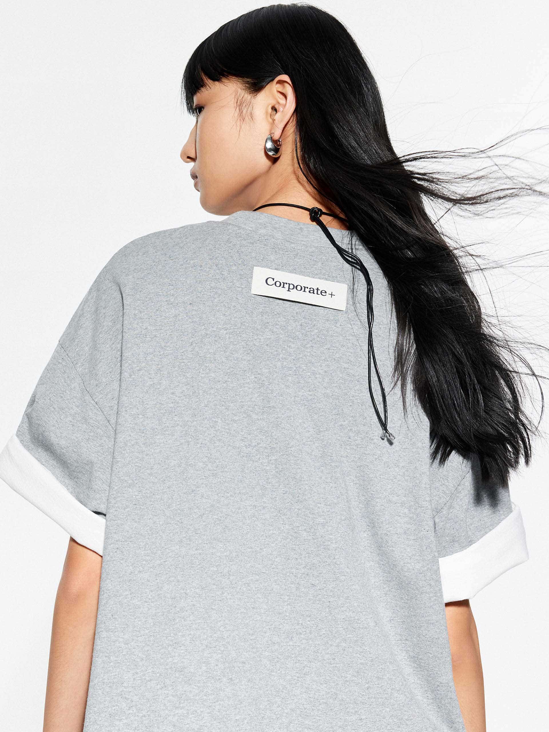 Round Neck Midi Length T-shirt - Image 16