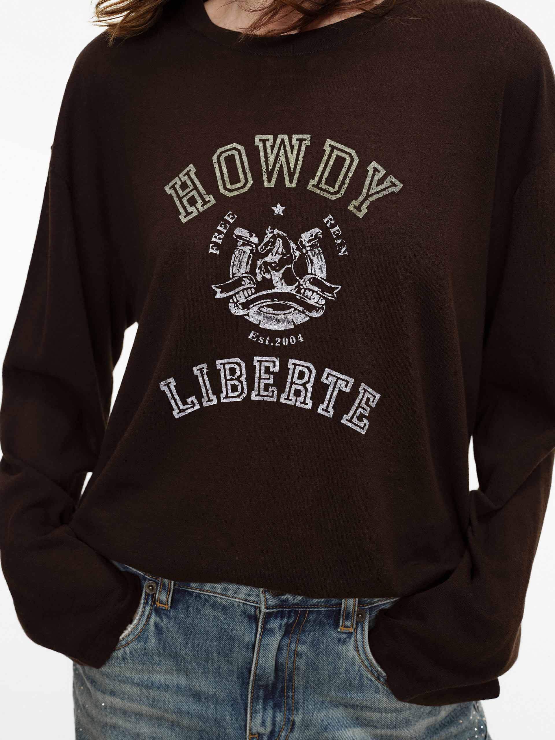 Round Neck Printed Sweater - Image 13