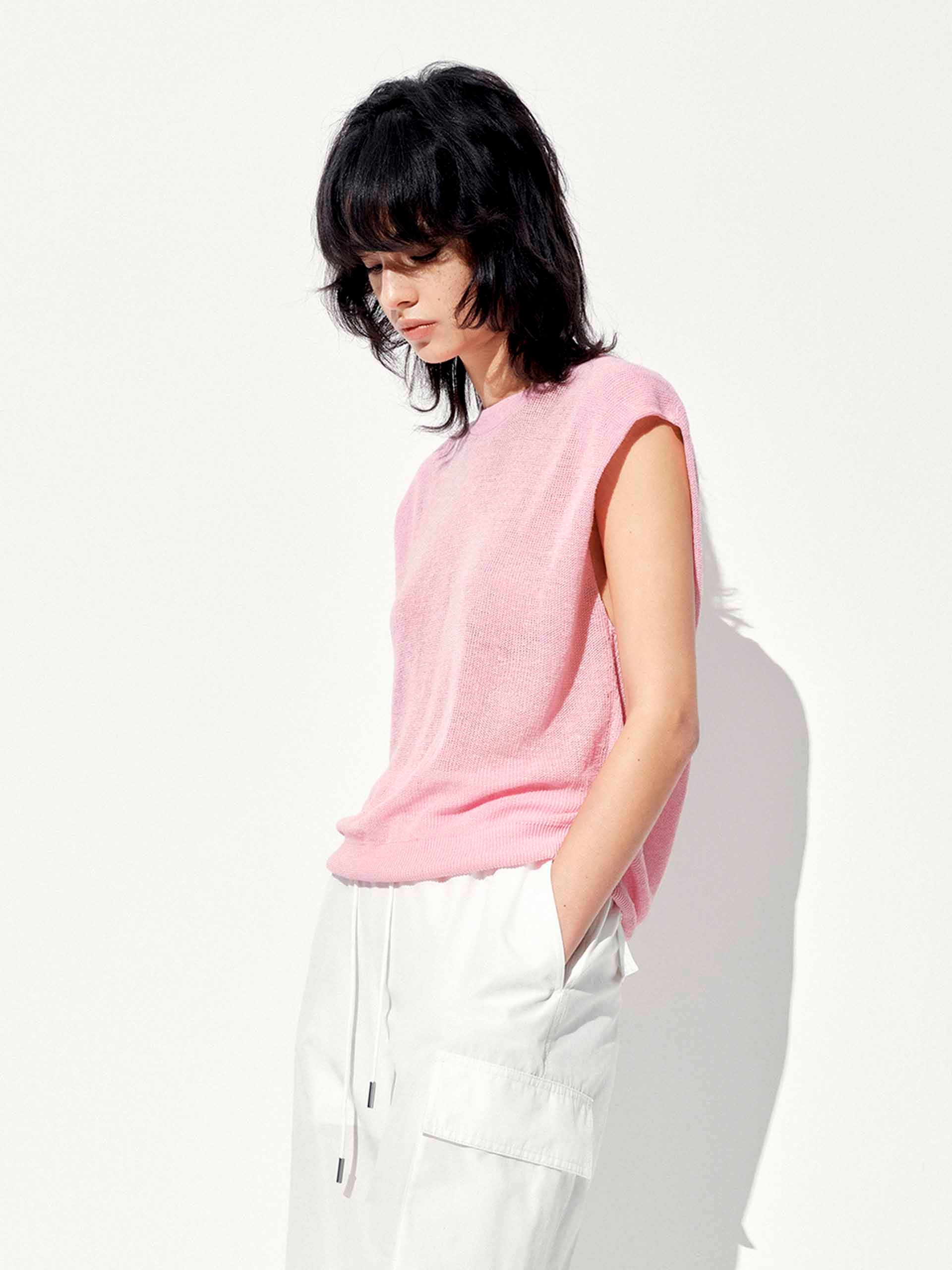Round Neck Sleeveless Top - Image 11