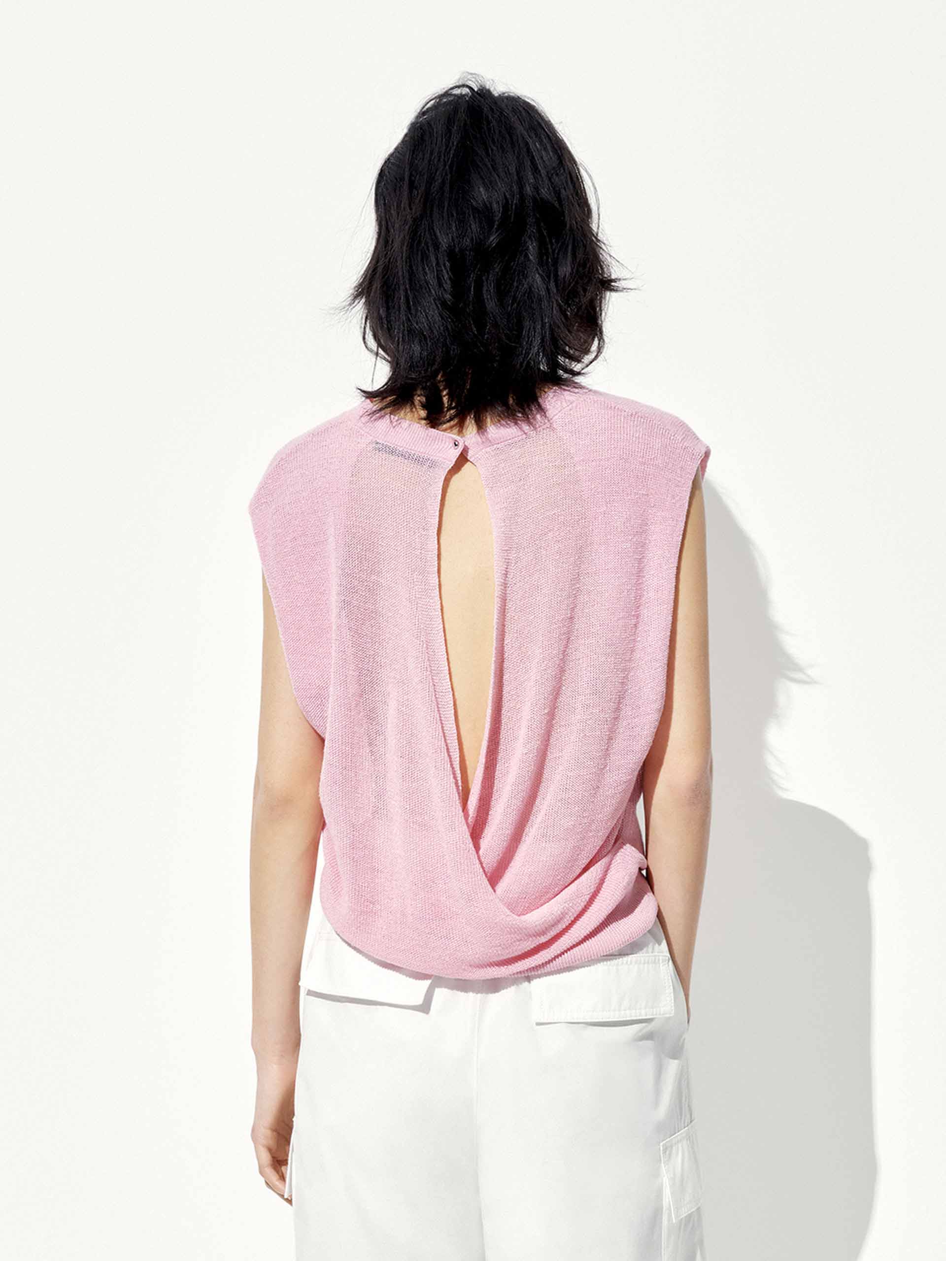Round Neck Sleeveless Top - Image 14