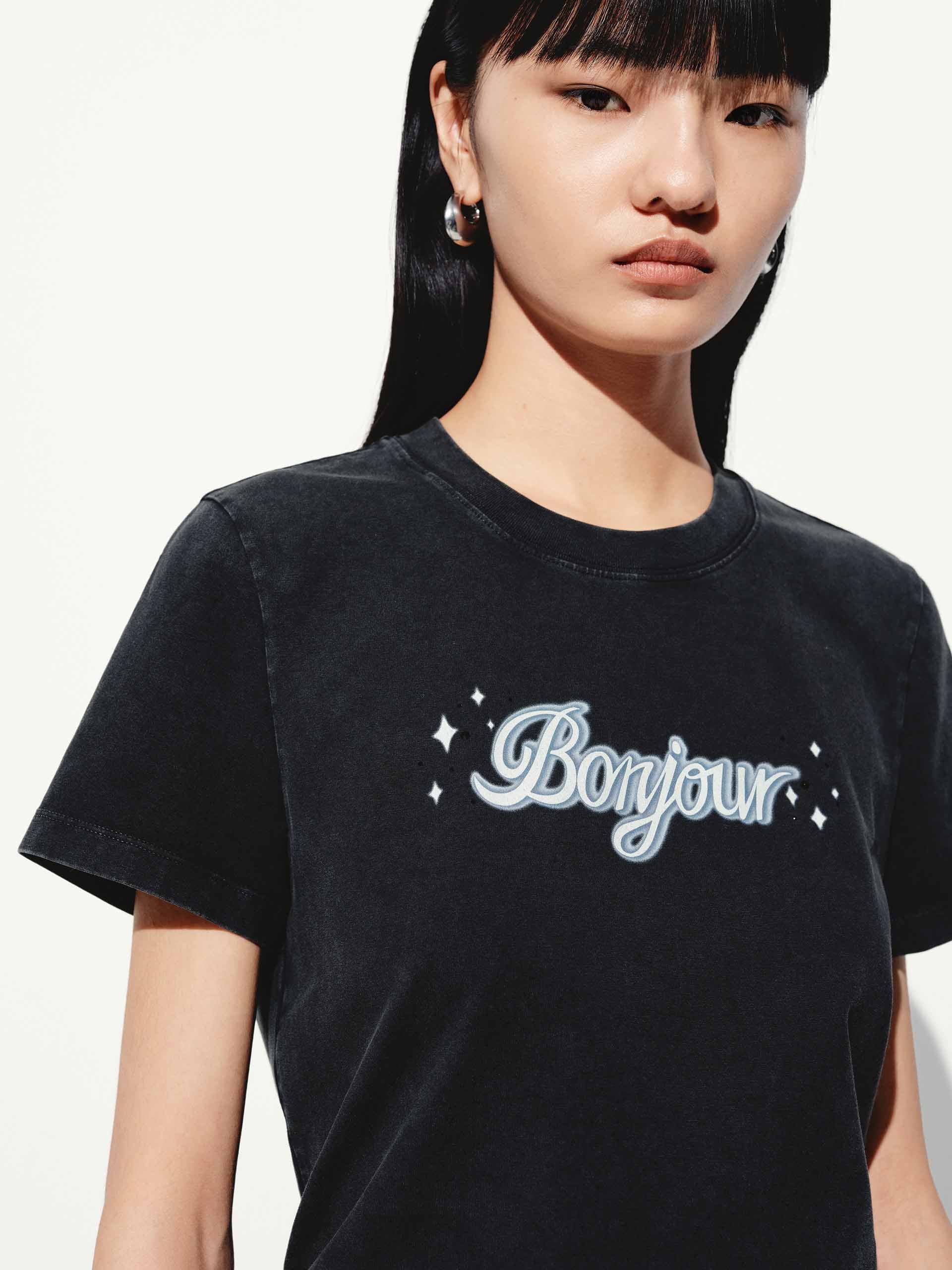 Round Neck Slim Fit T-shirt - Image 10