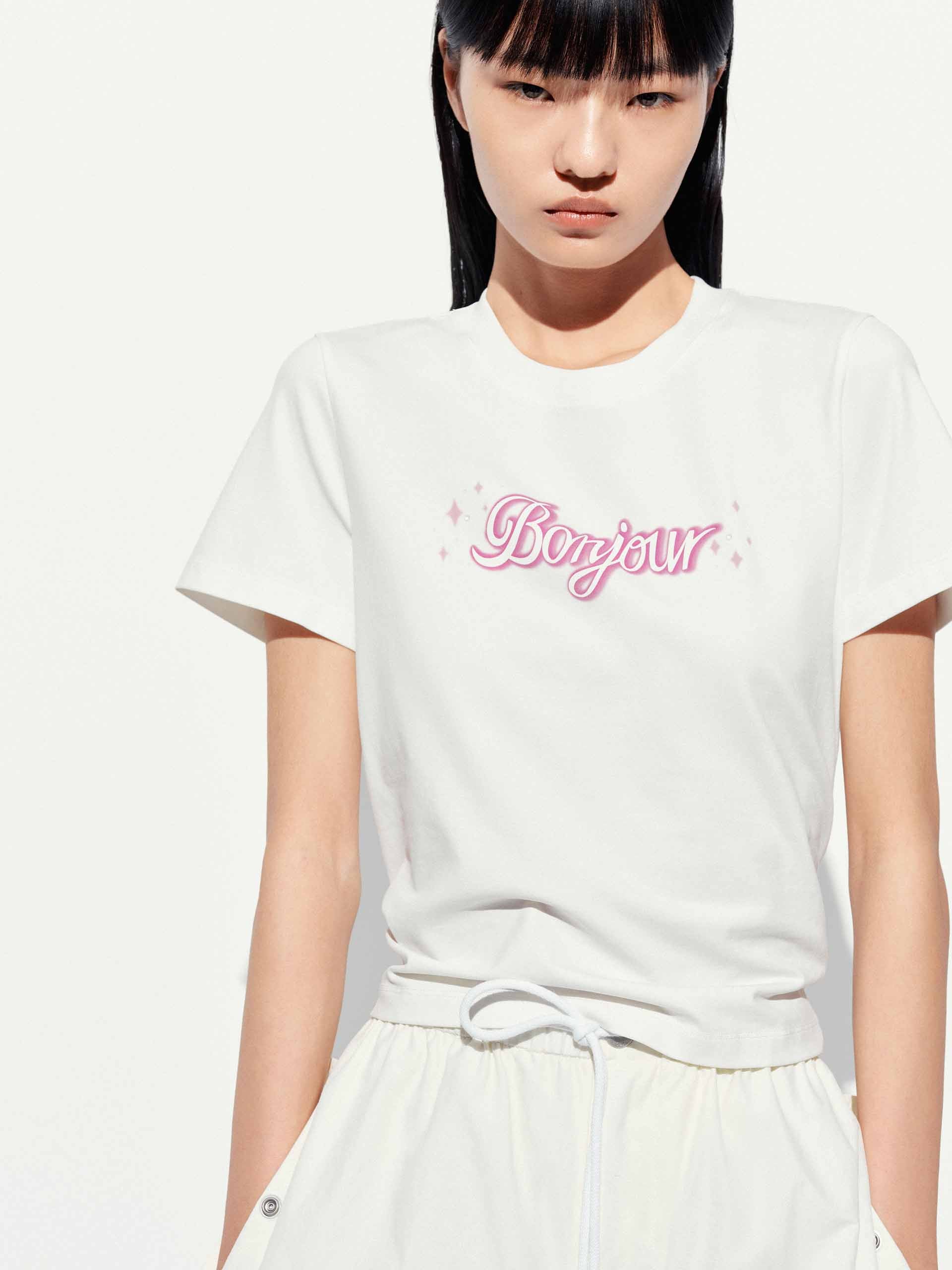 Round Neck Slim Fit T-shirt - Image 5