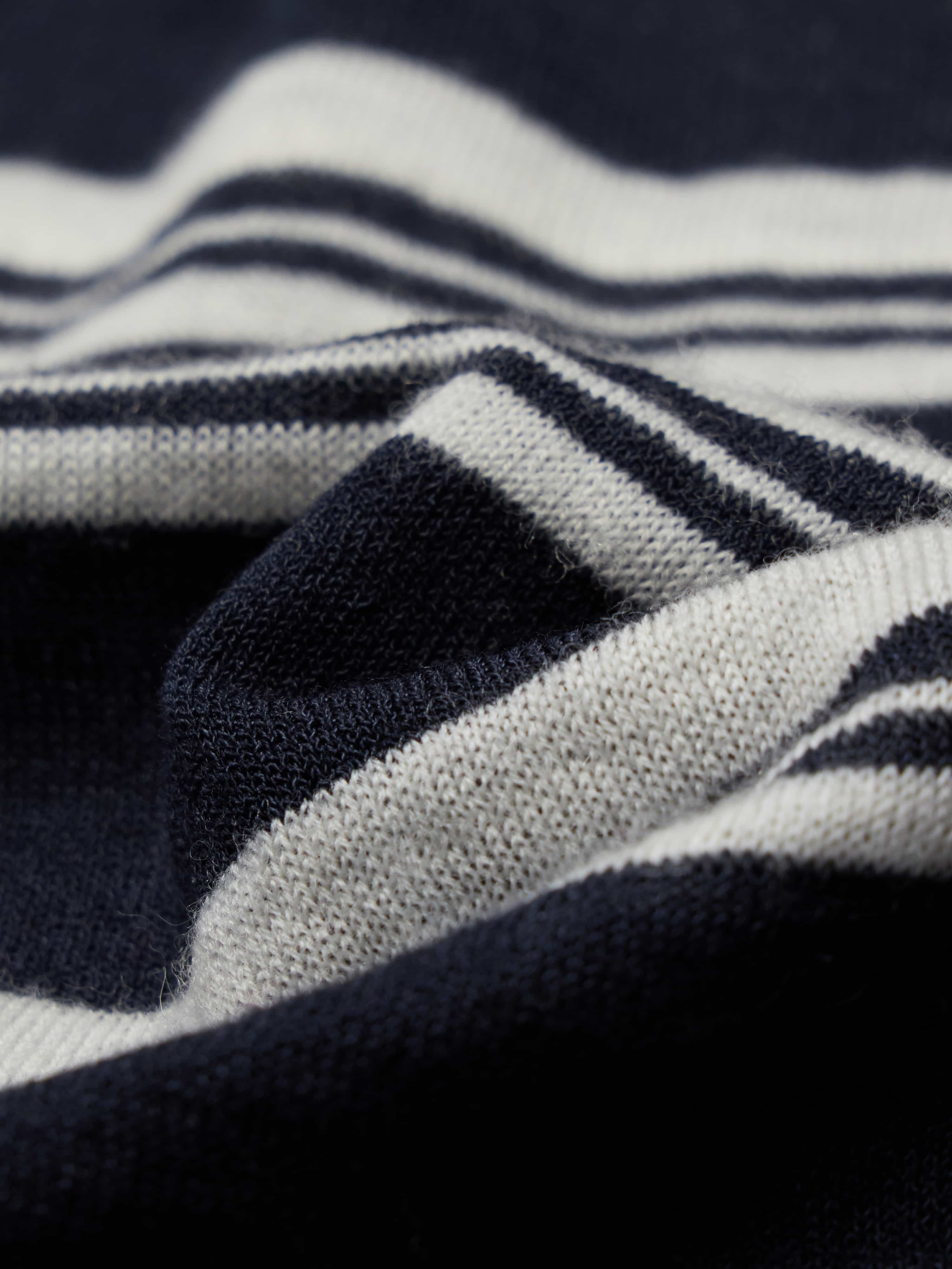 Round Neck Striped Sweater - Image 4