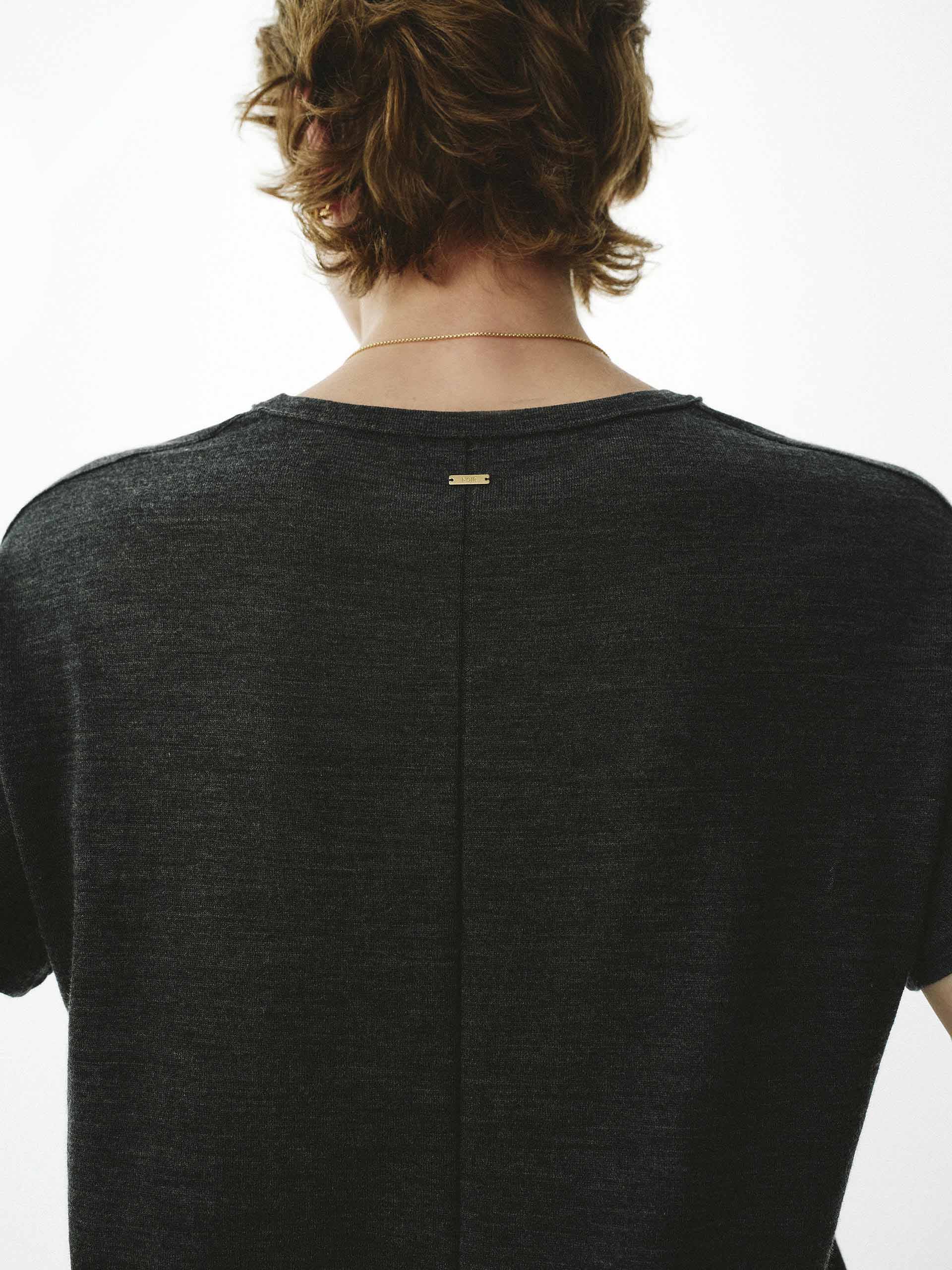 Round Neck Wool Knit Top - Image 6
