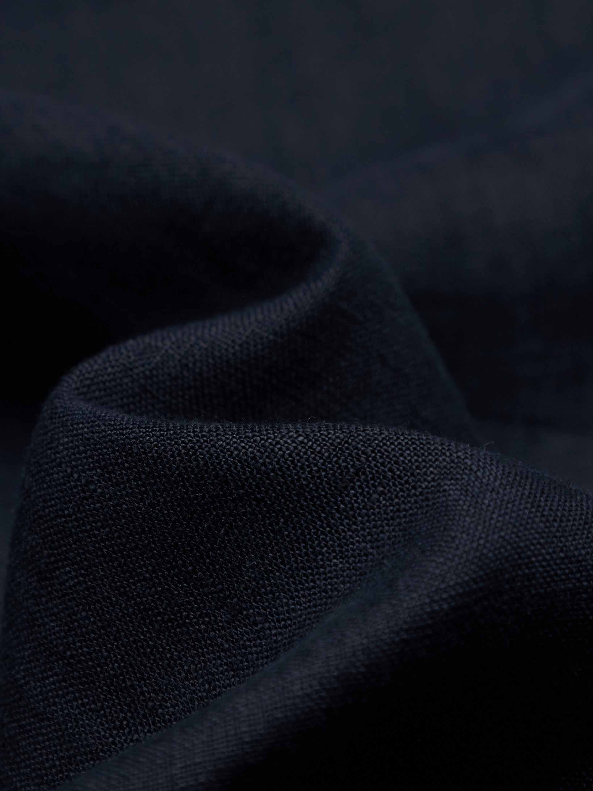 Ruffle Detail Linen Dress - Image 4