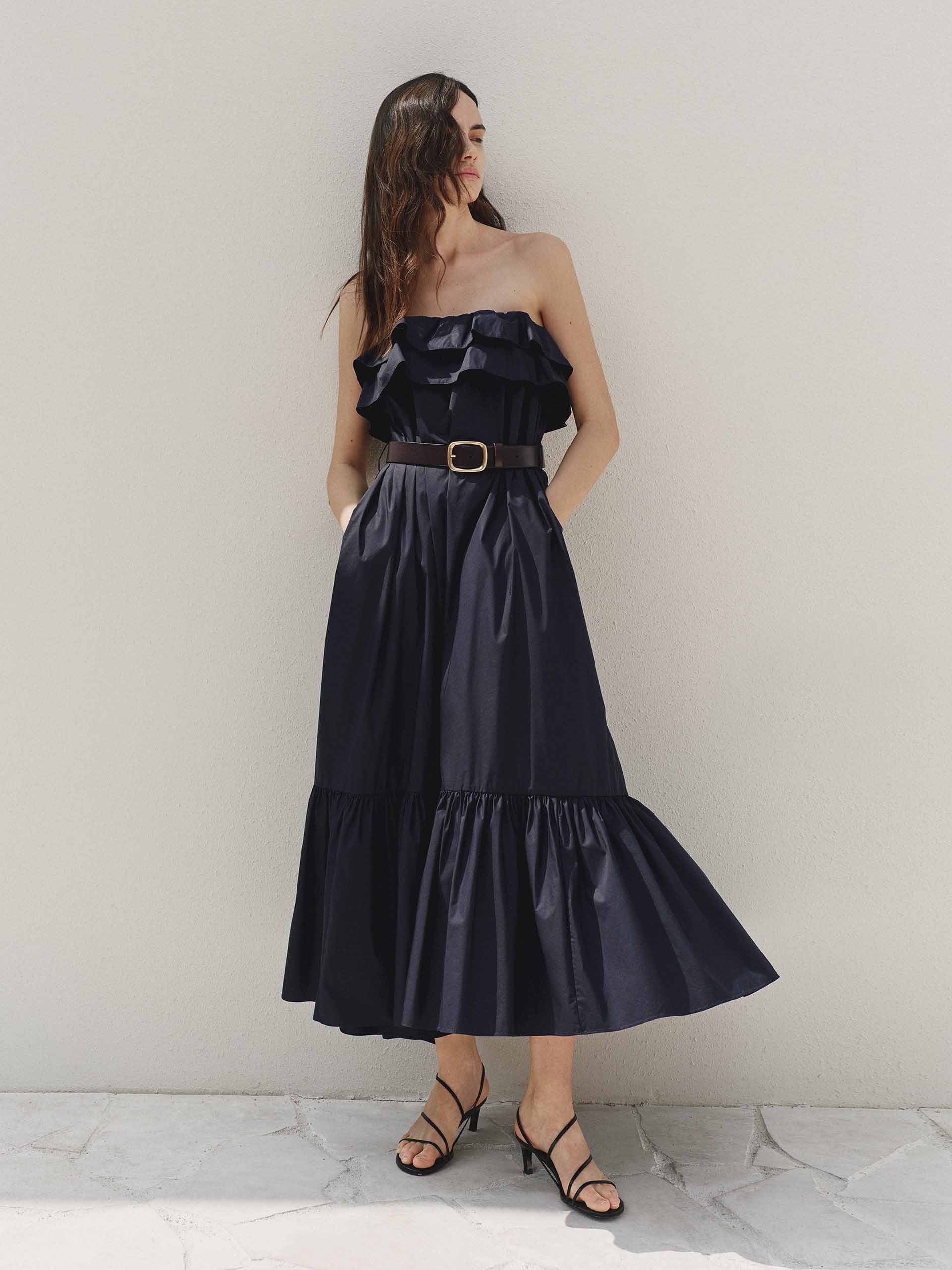 Ruffle Detail Maxi Dress - Image 10