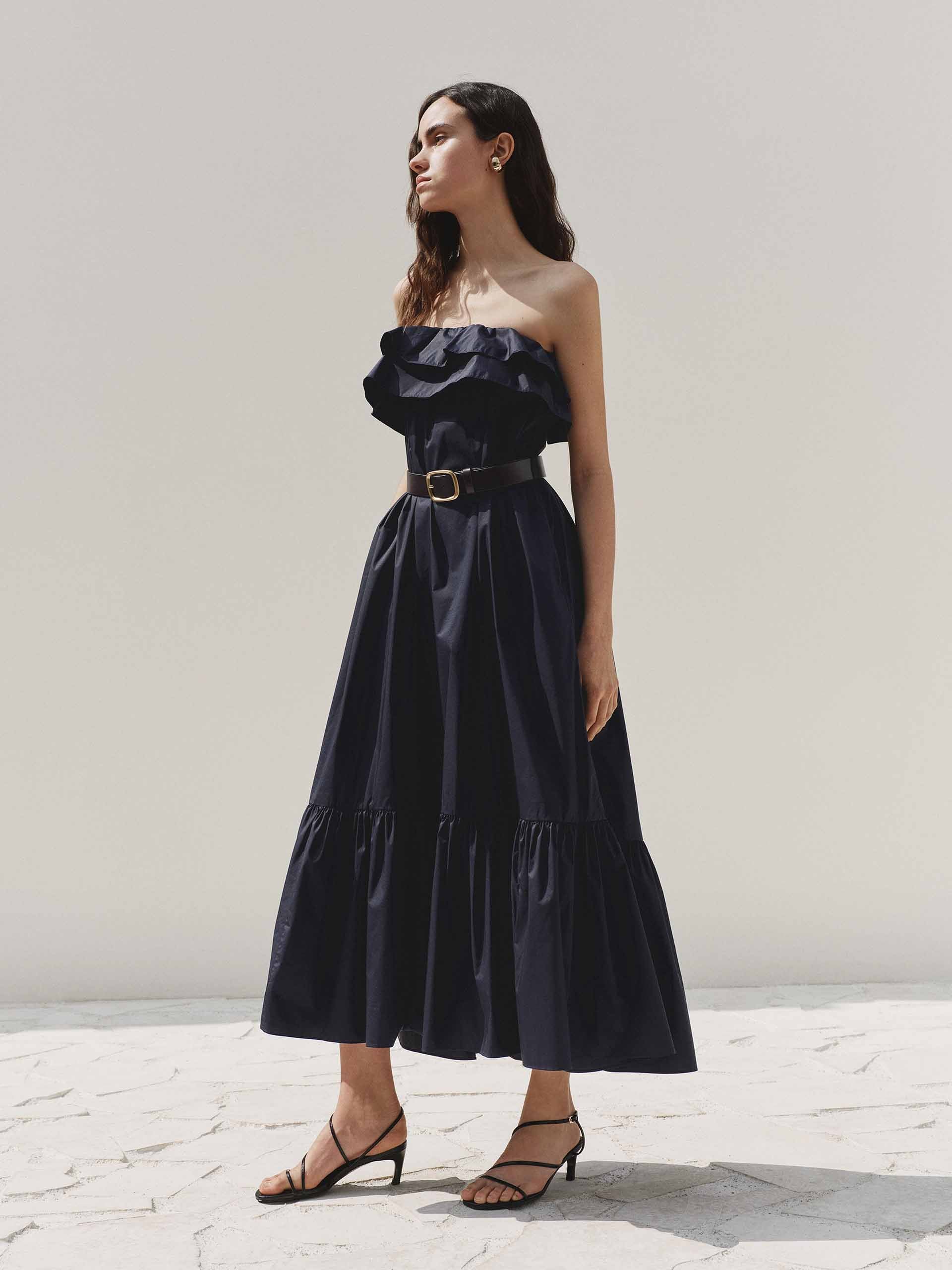 Ruffle Detail Maxi Dress - Image 11