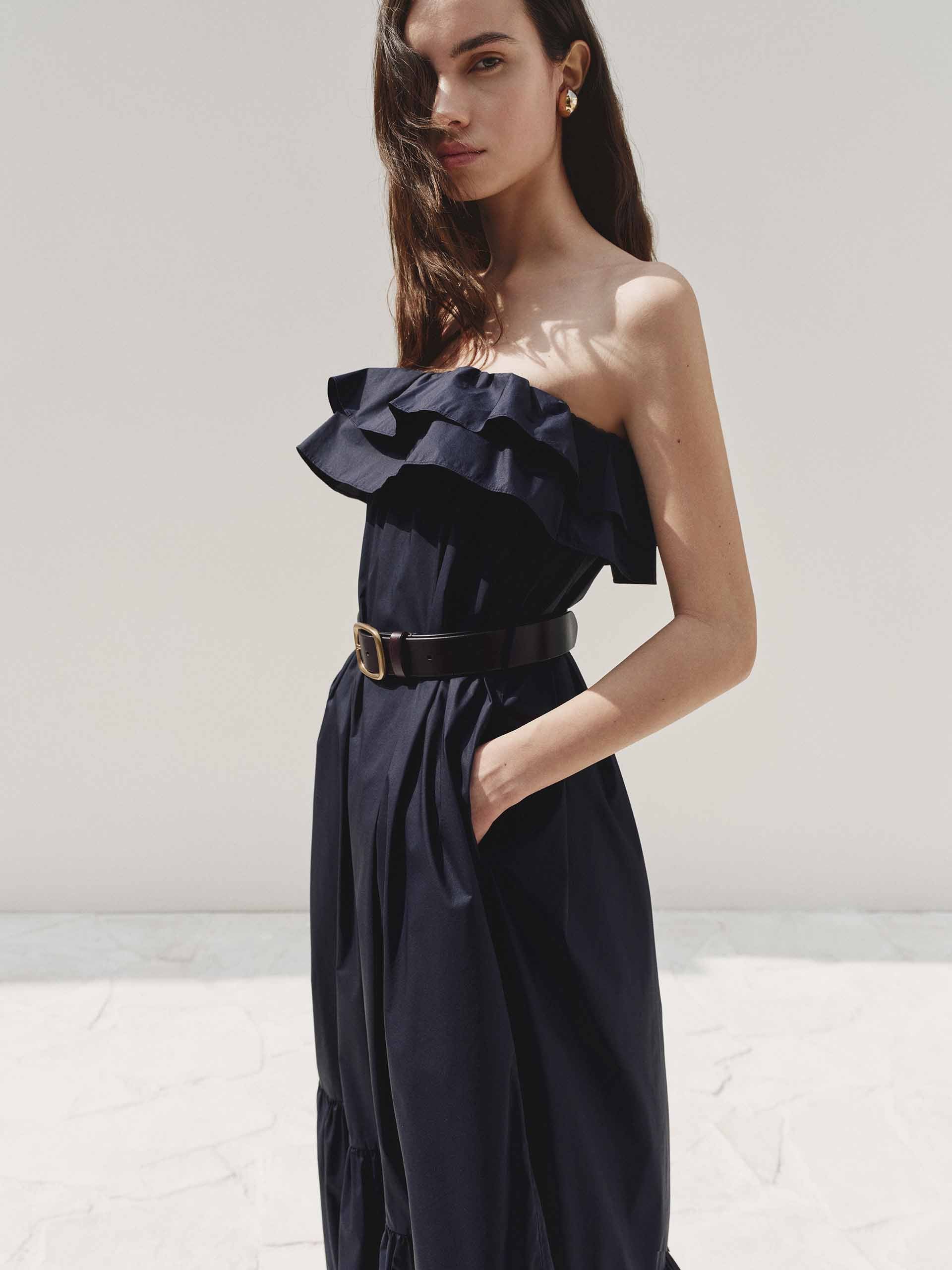 Ruffle Detail Maxi Dress - Image 16