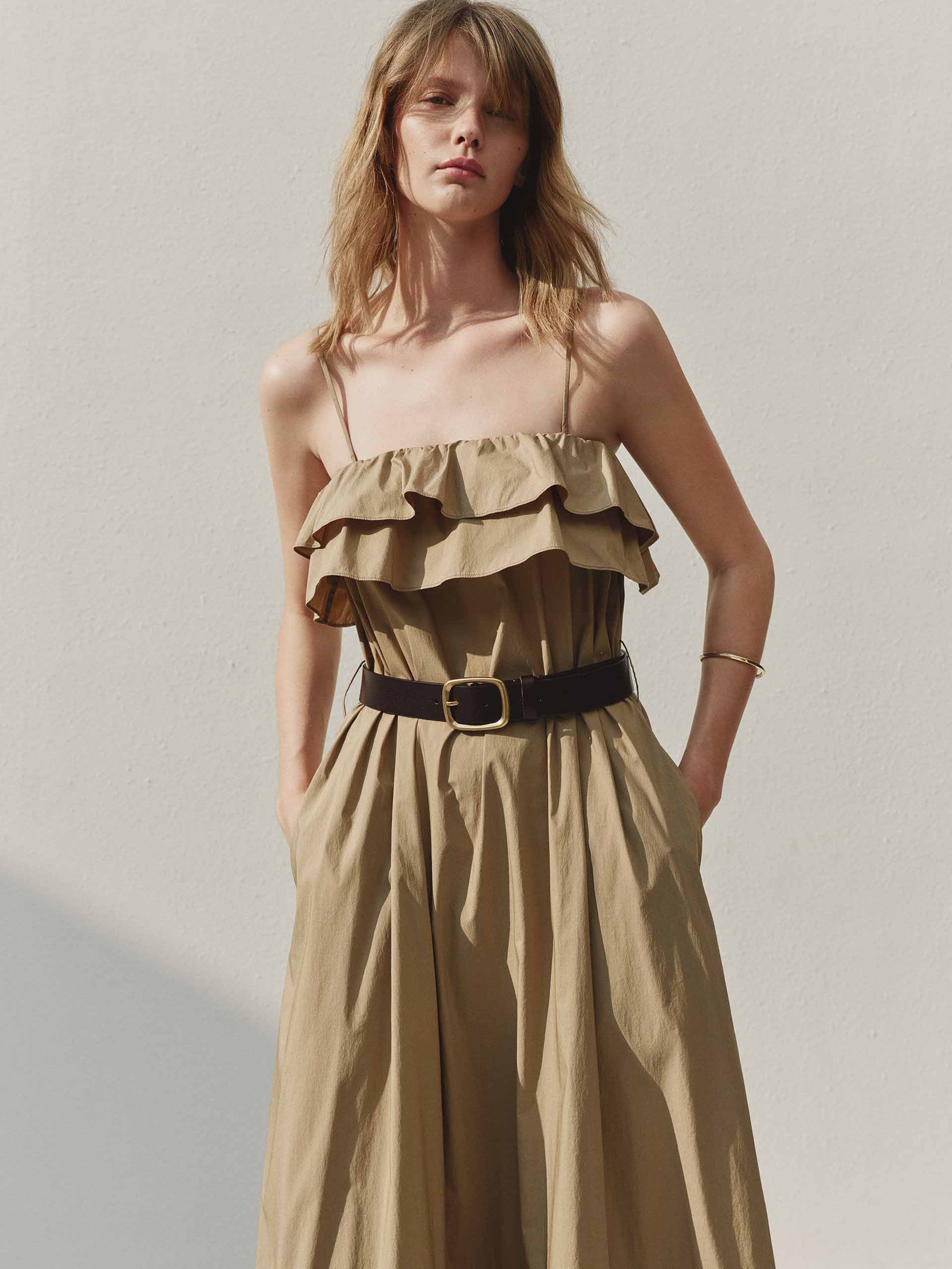 Ruffle Detail Maxi Dress - Image 6