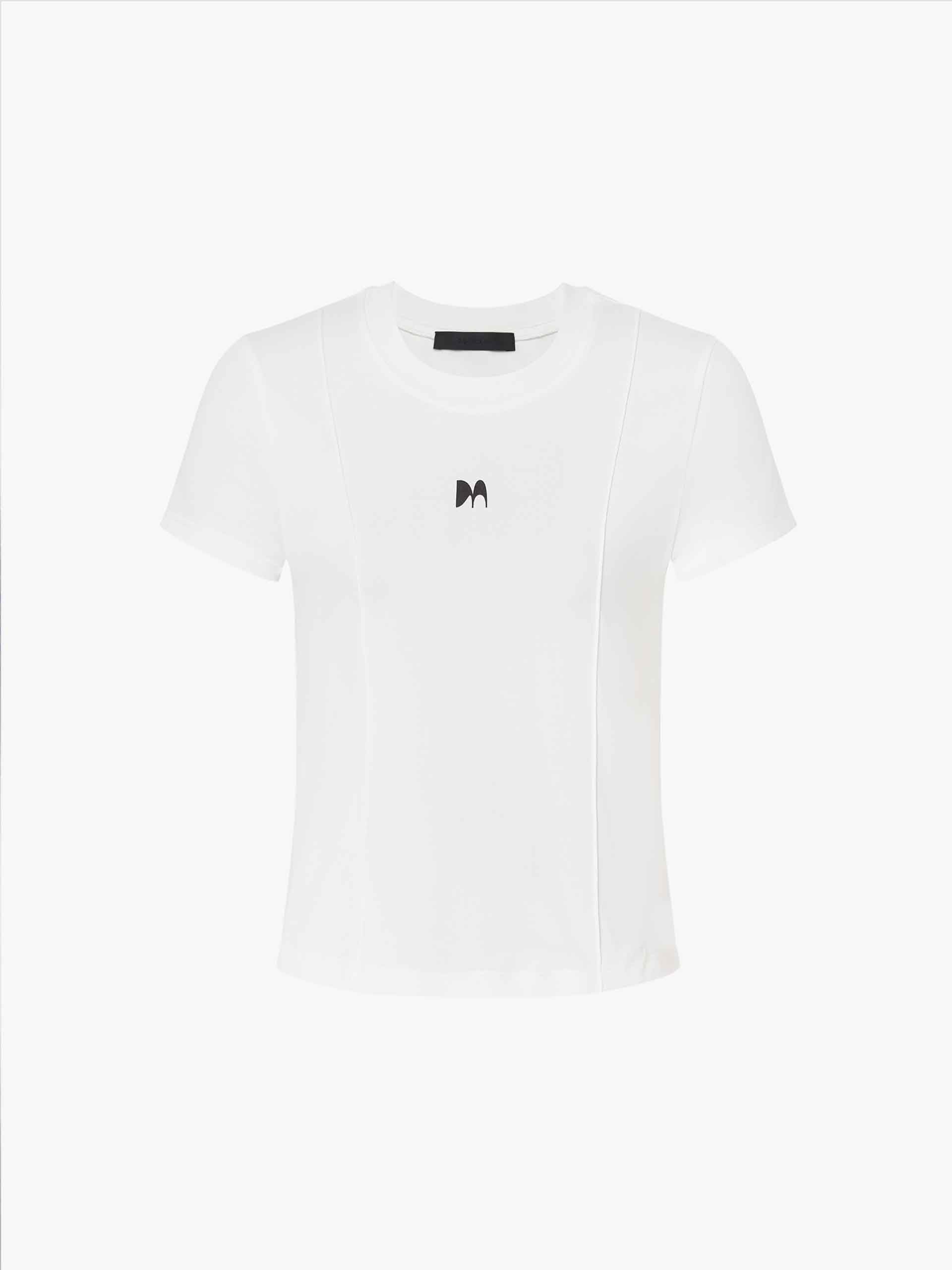 Seams Detail Cropped T-shirt - Image 12