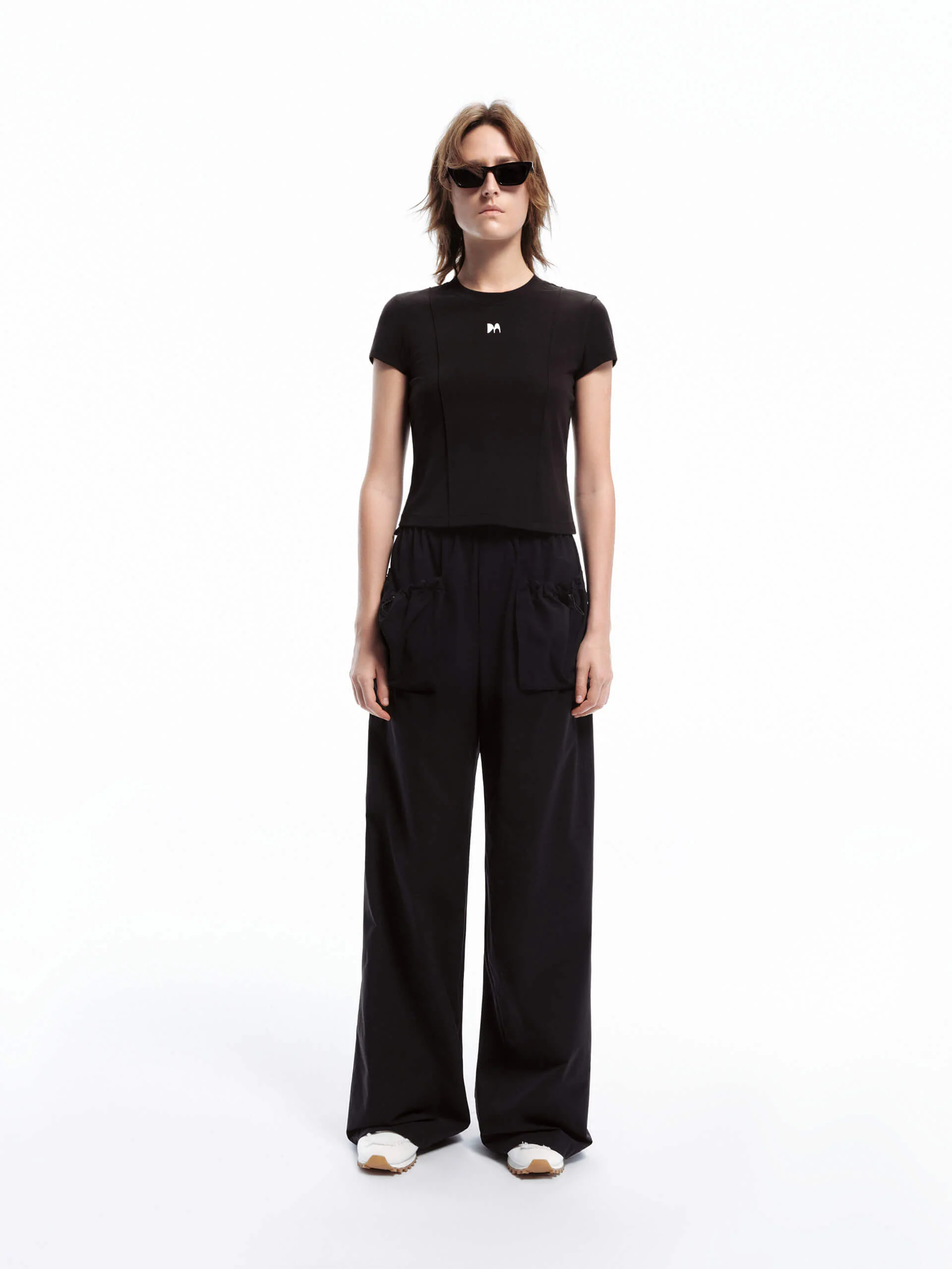 Seams Detail Cropped T-shirt - Image 25