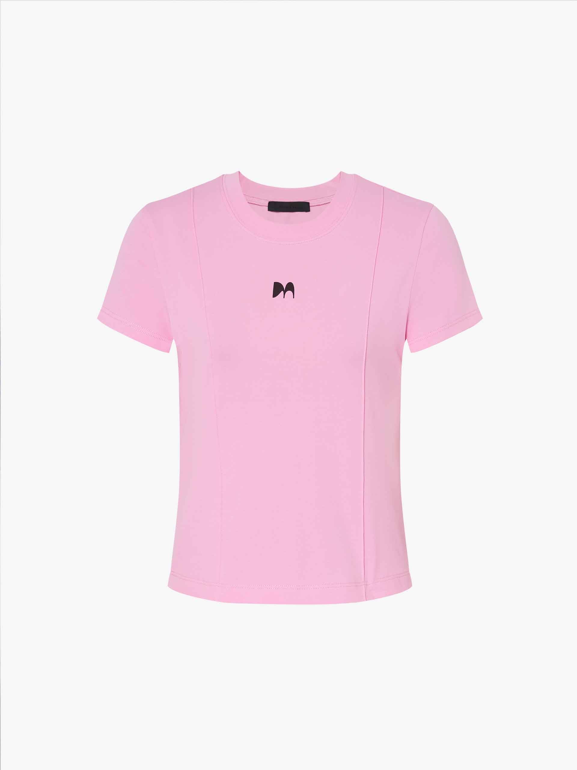 Seams Detail Cropped T-shirt - Image 27