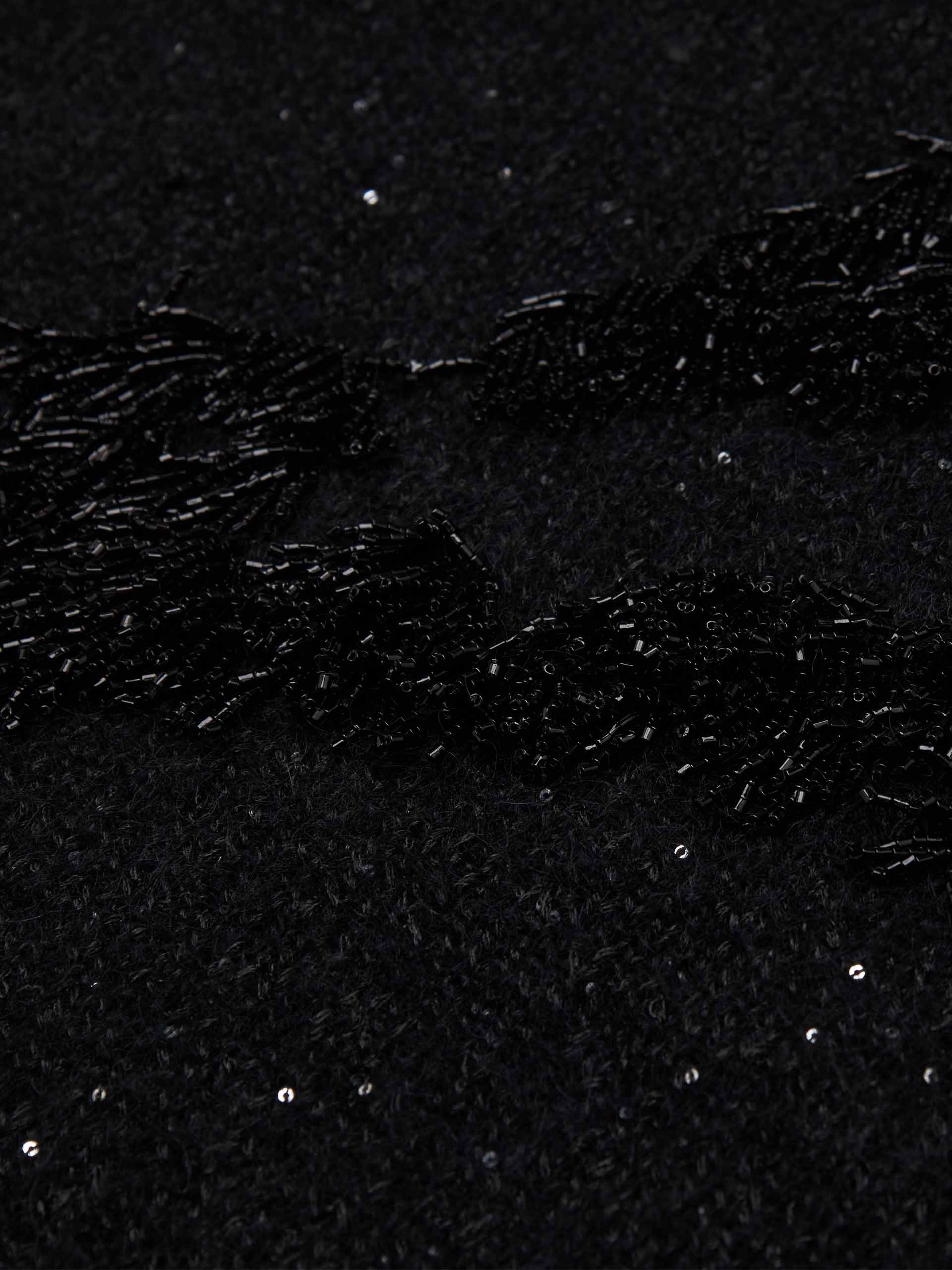 Sequin Detail Knitted Sweater - Image 4