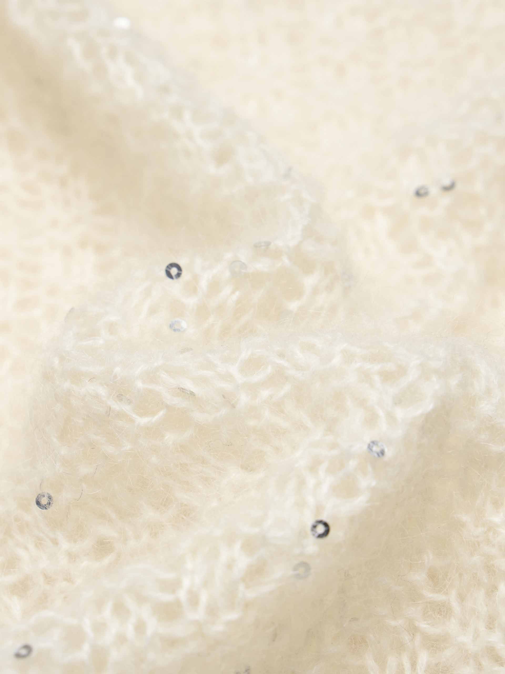 Sequin Open Knitted Sweater - Image 4