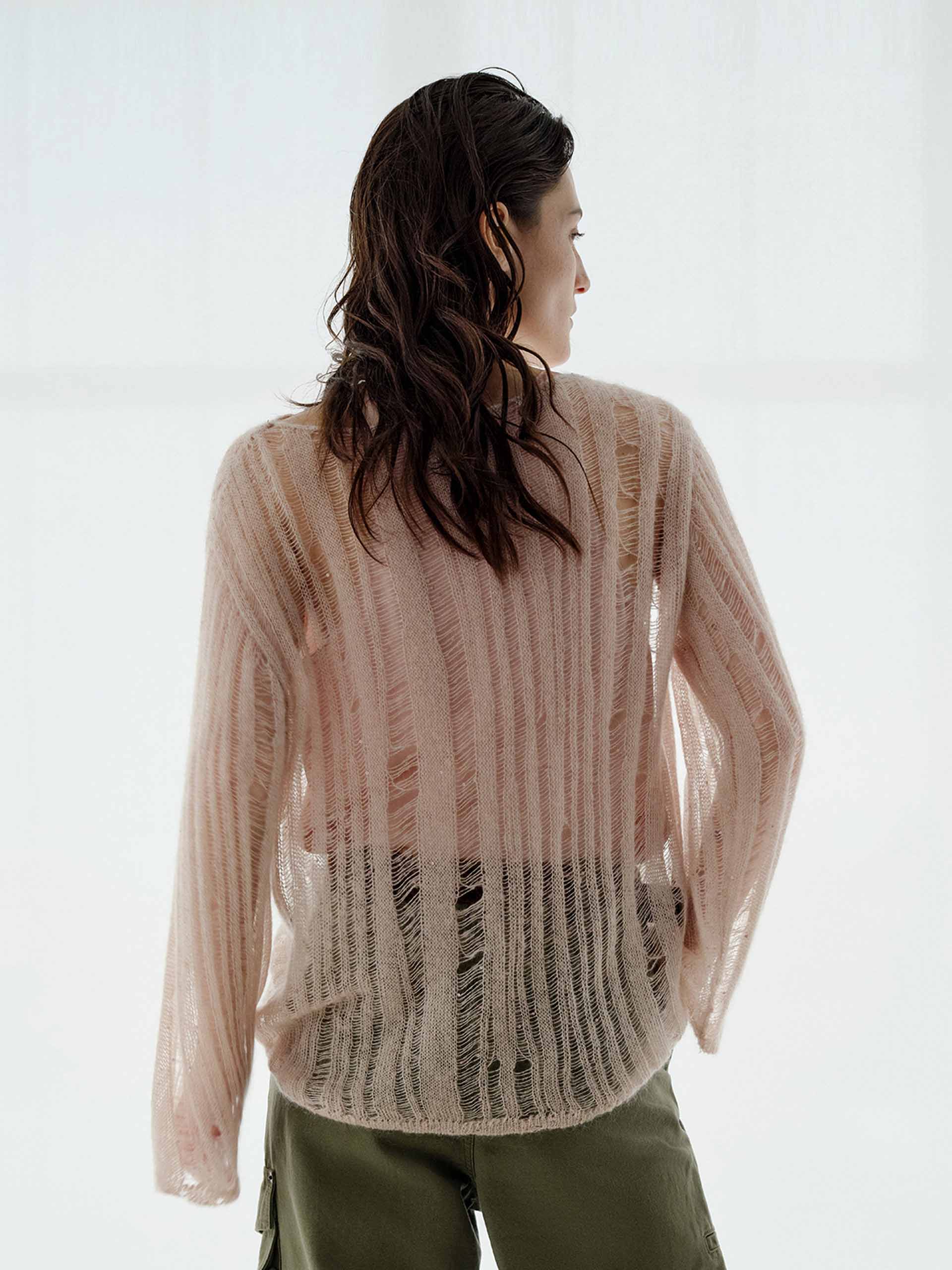 Sequin Open Knitted Top - Image 6