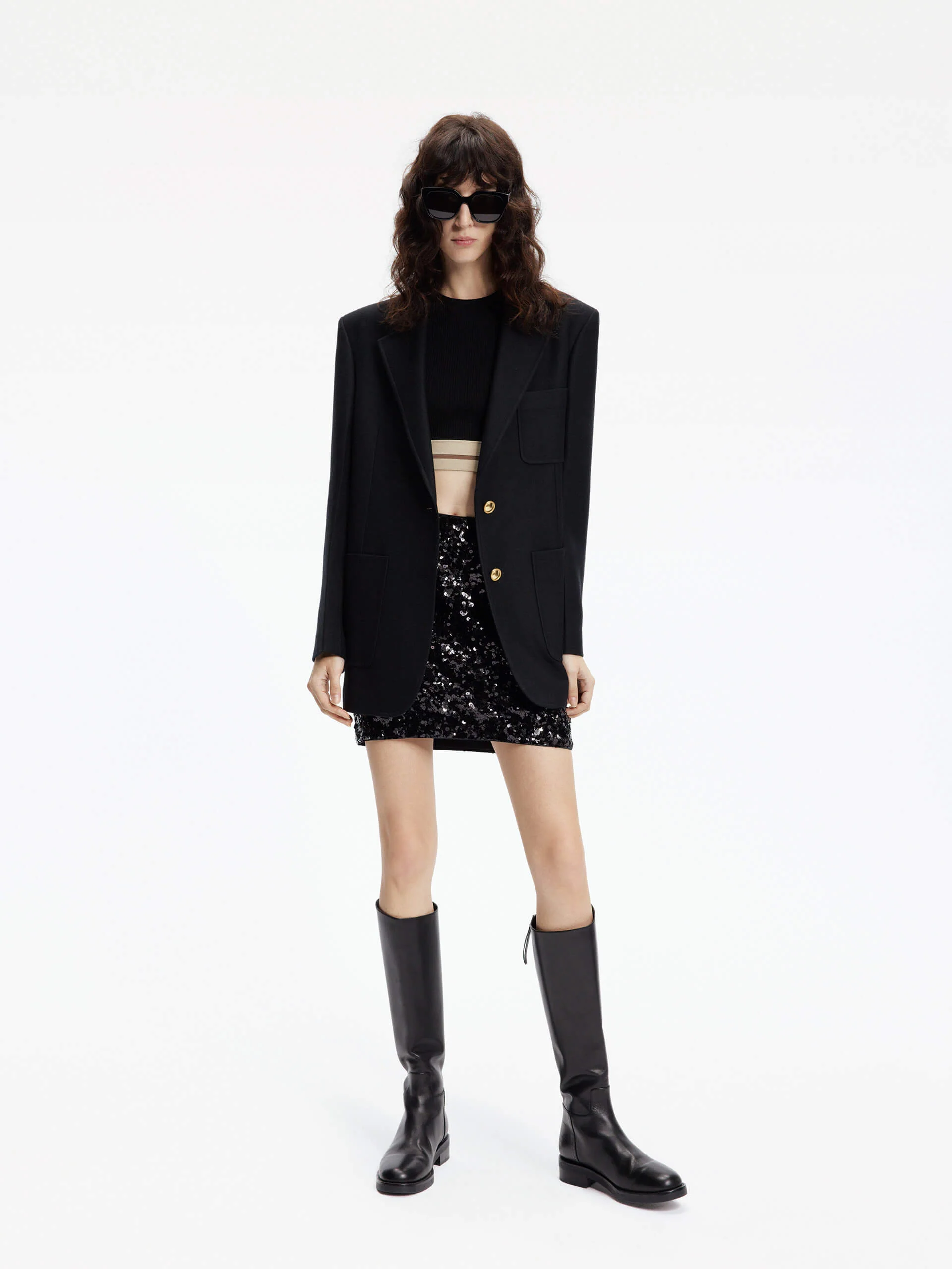 Sequined Mini Skirt - Image 6