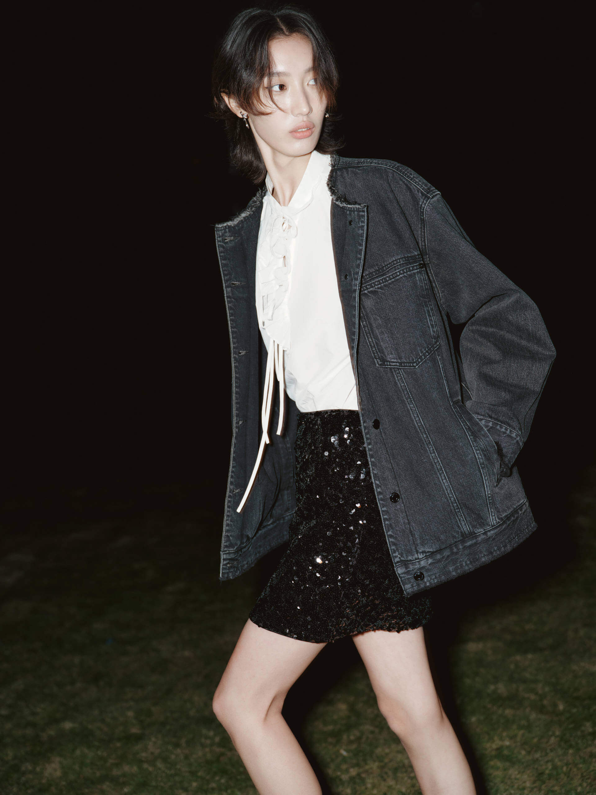 Sequined Mini Skirt - Image 7