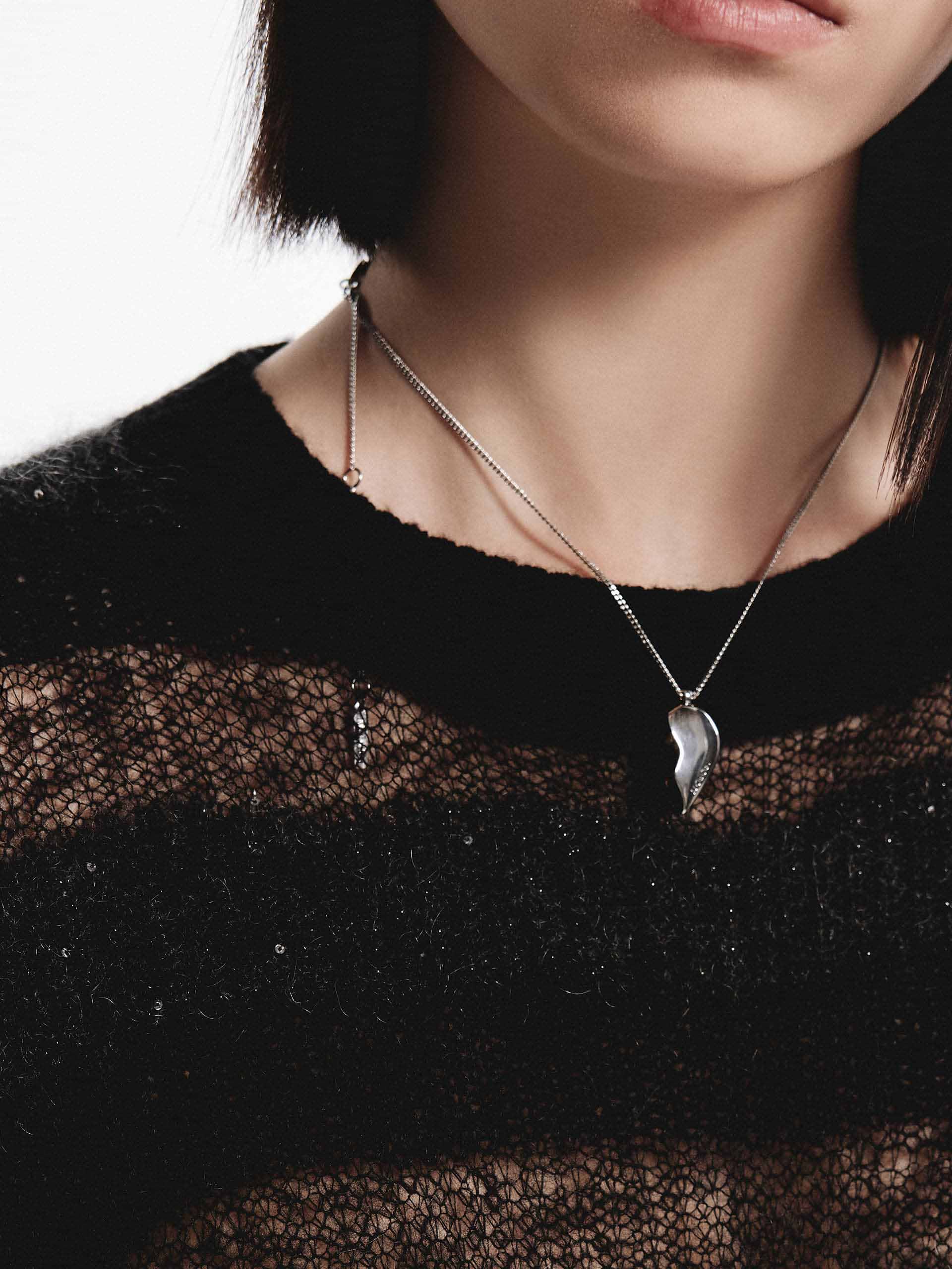 Sheer Distressed Sweater - Image 8