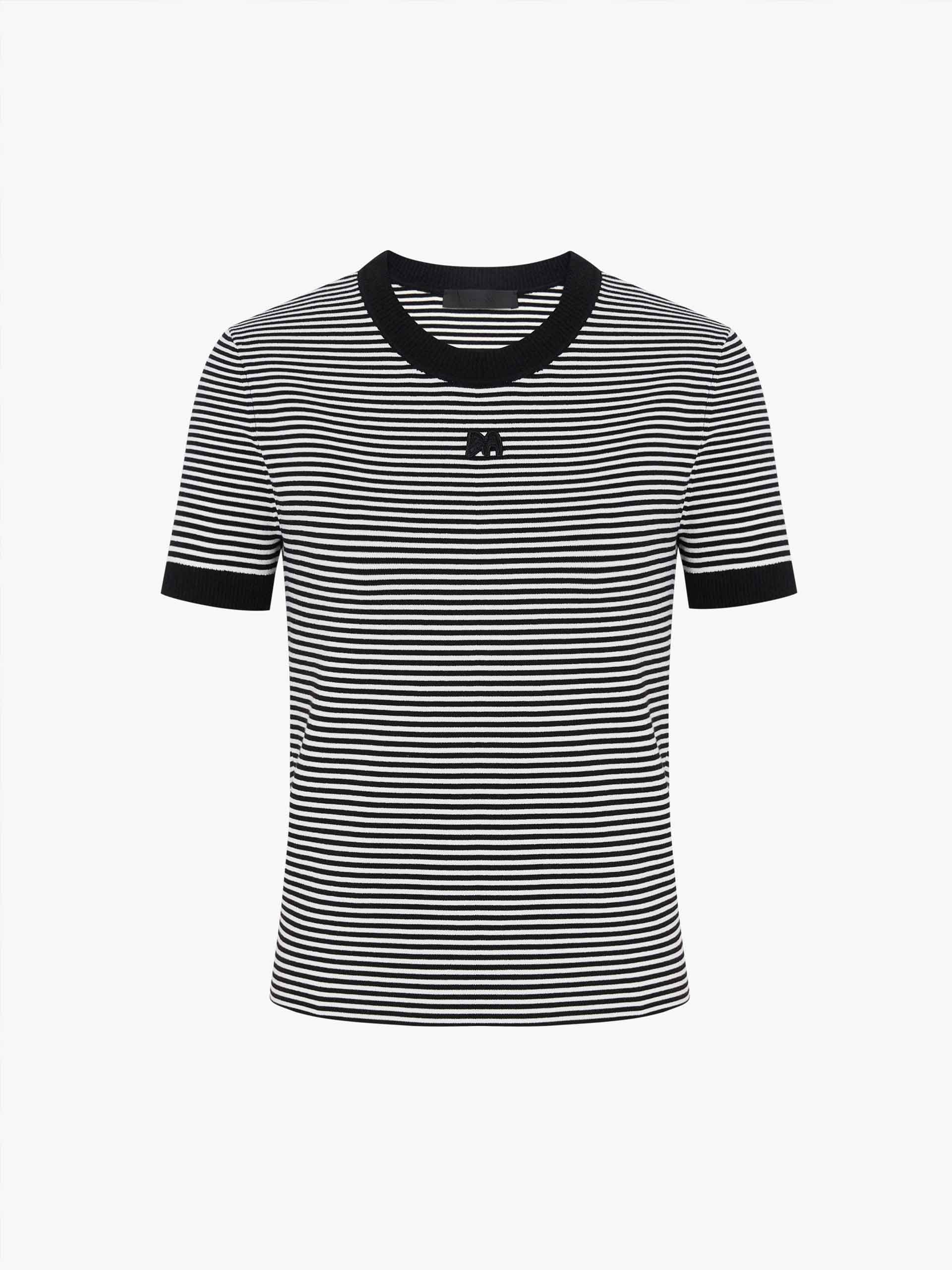 Short Sleeve Striped Top - Image 5