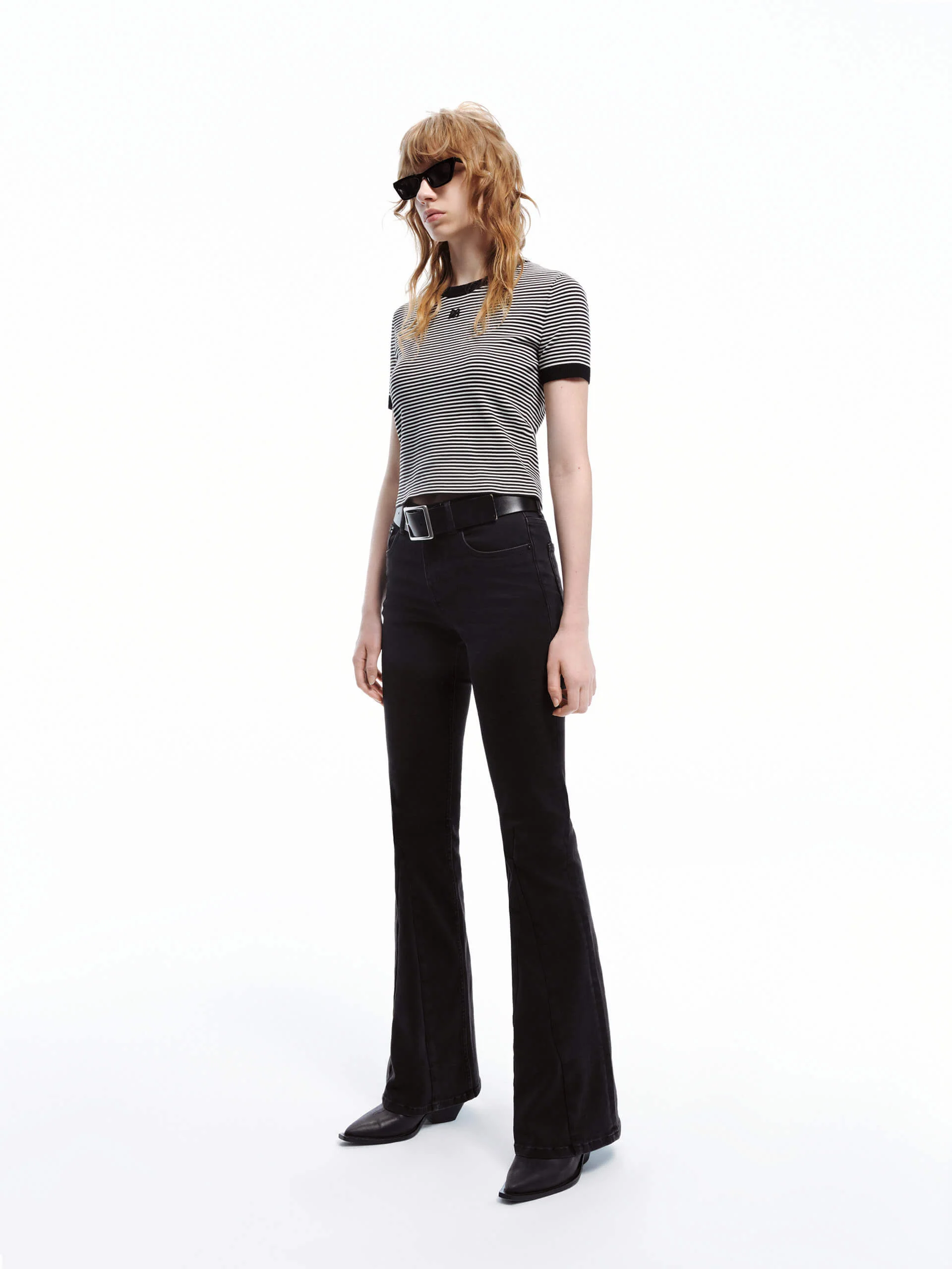 Short Sleeve Striped Top - Image 7
