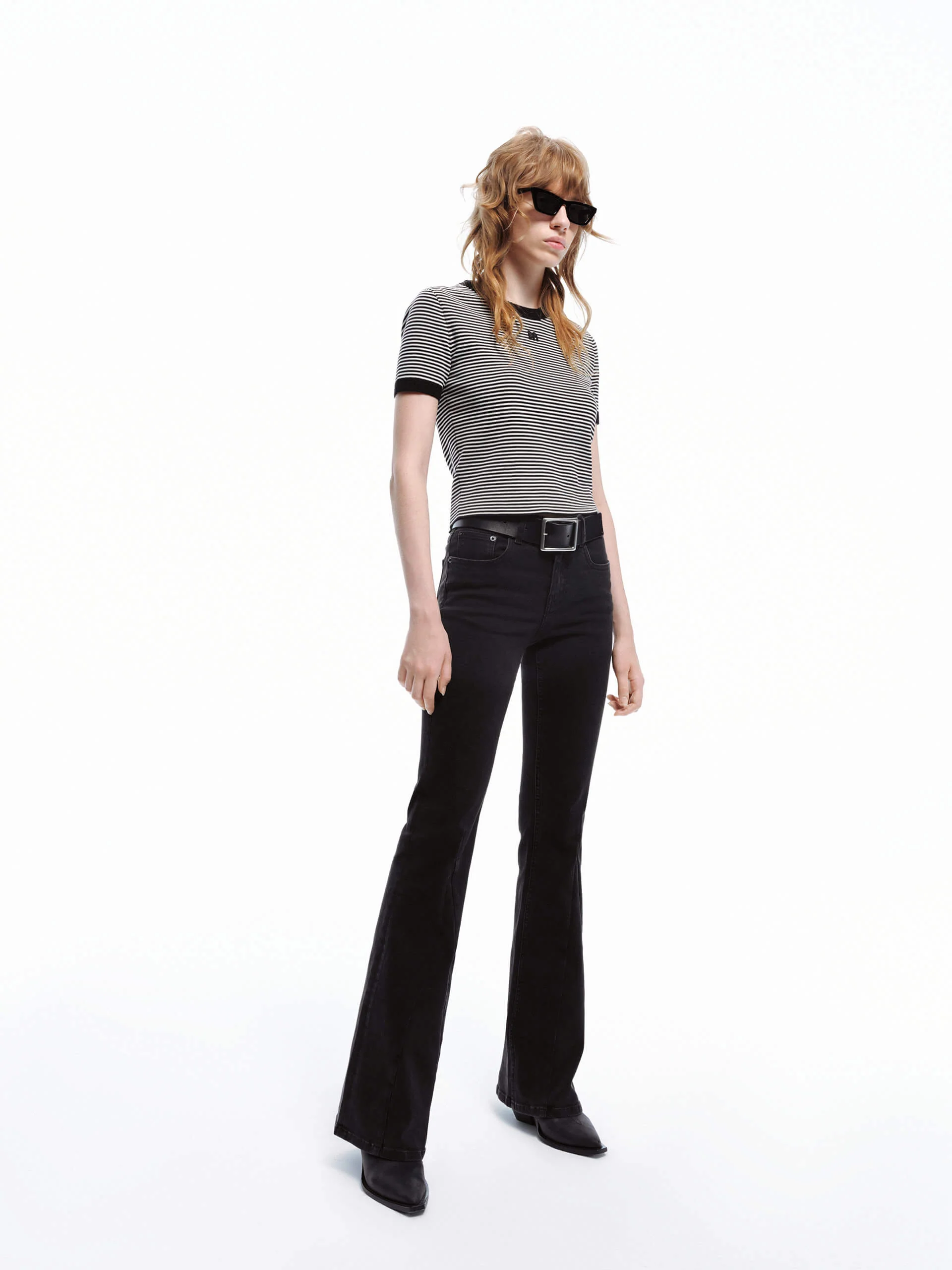 Short Sleeve Striped Top - Image 8