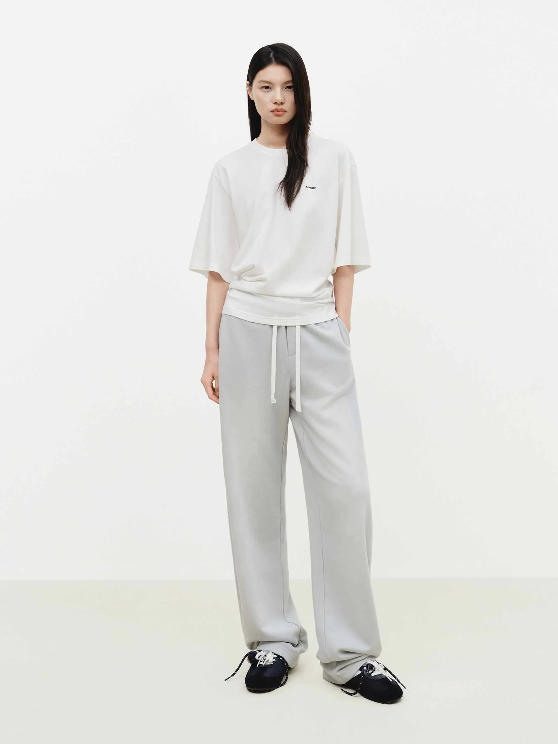Side Pleated Logo T-shirt - Image 2