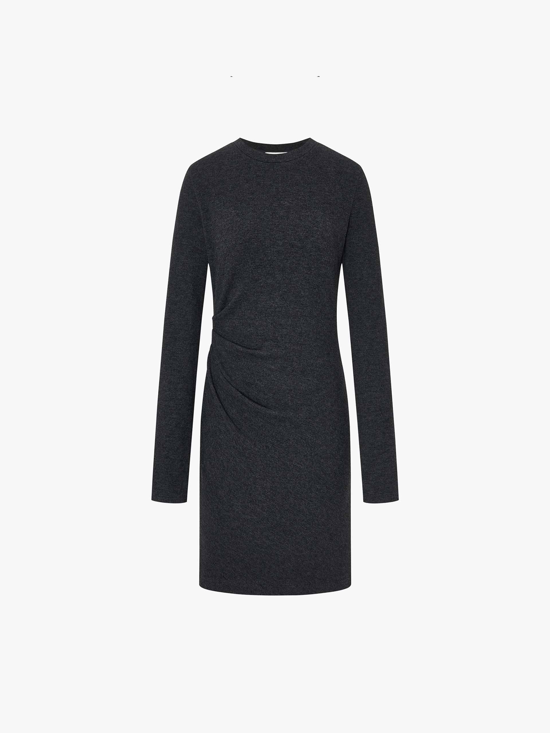 Side Pleated Mini Dress - Image 5