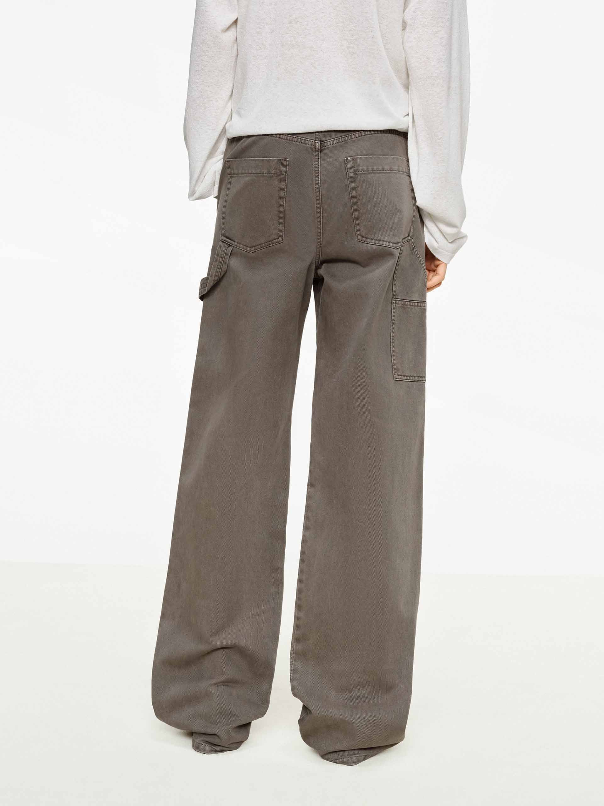 Side Pocket Cotton Trousers - Image 6