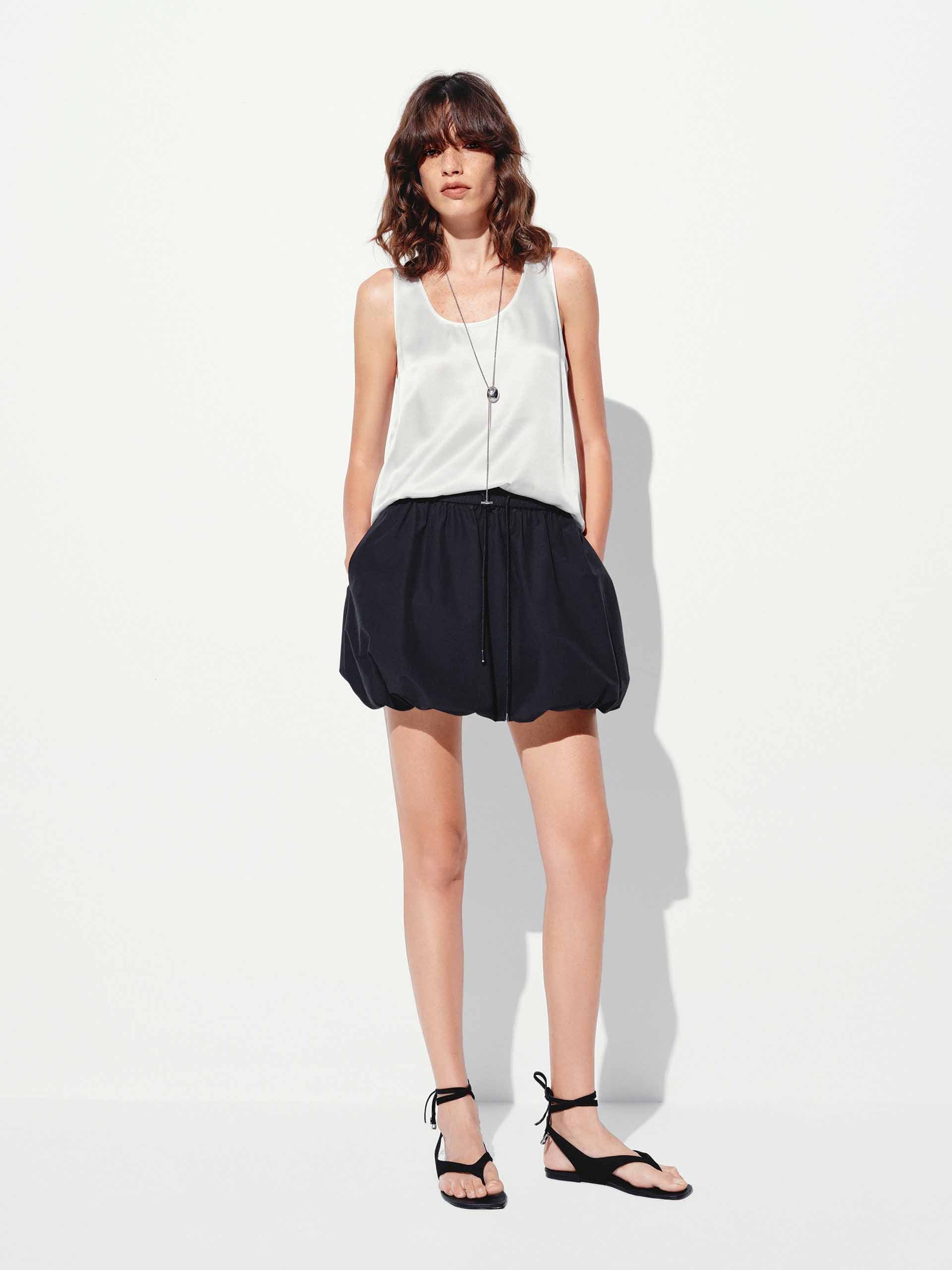 Side Pocket Drawstring Skirt - Image 2