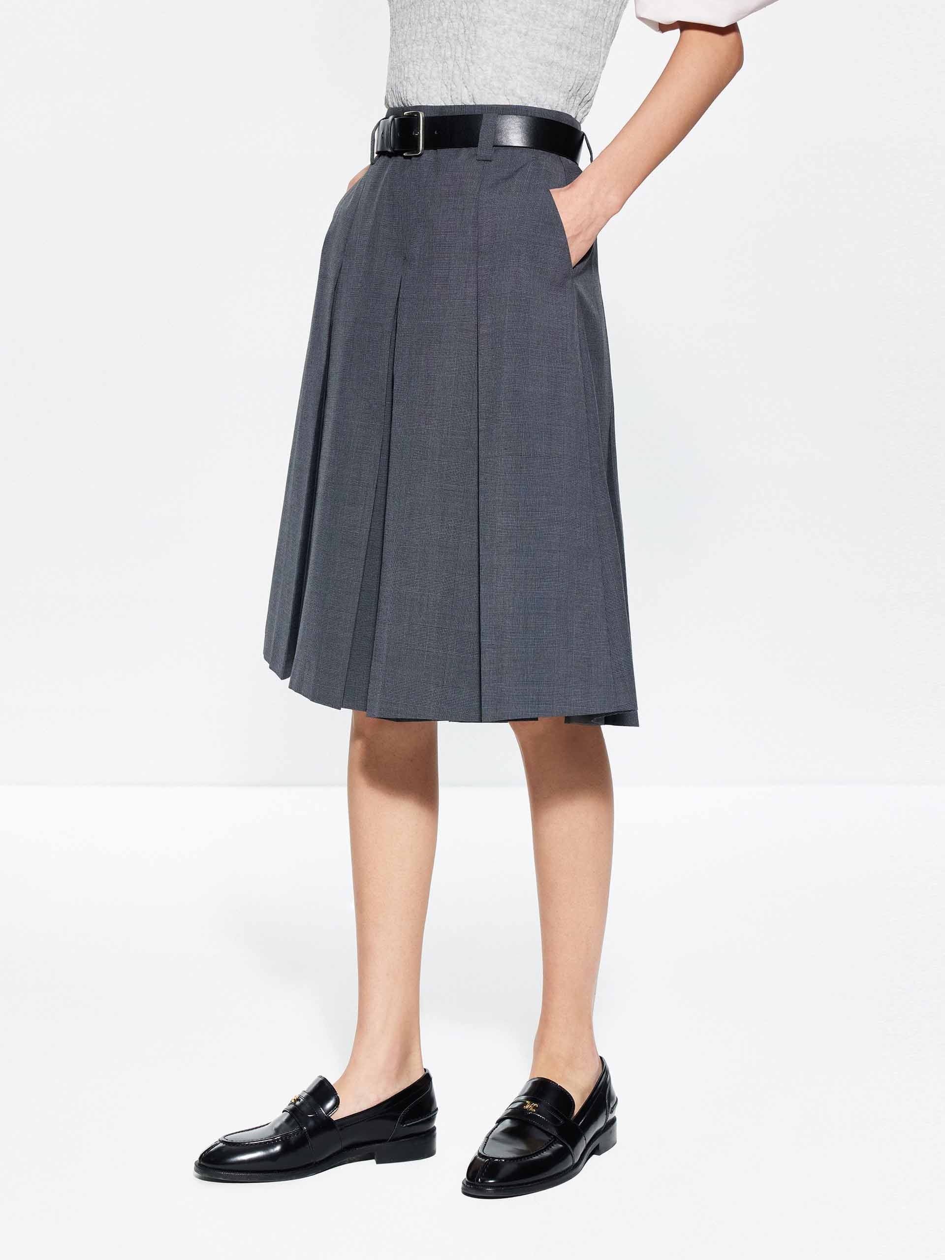 Side Pocket Pleated Culottes - Image 3