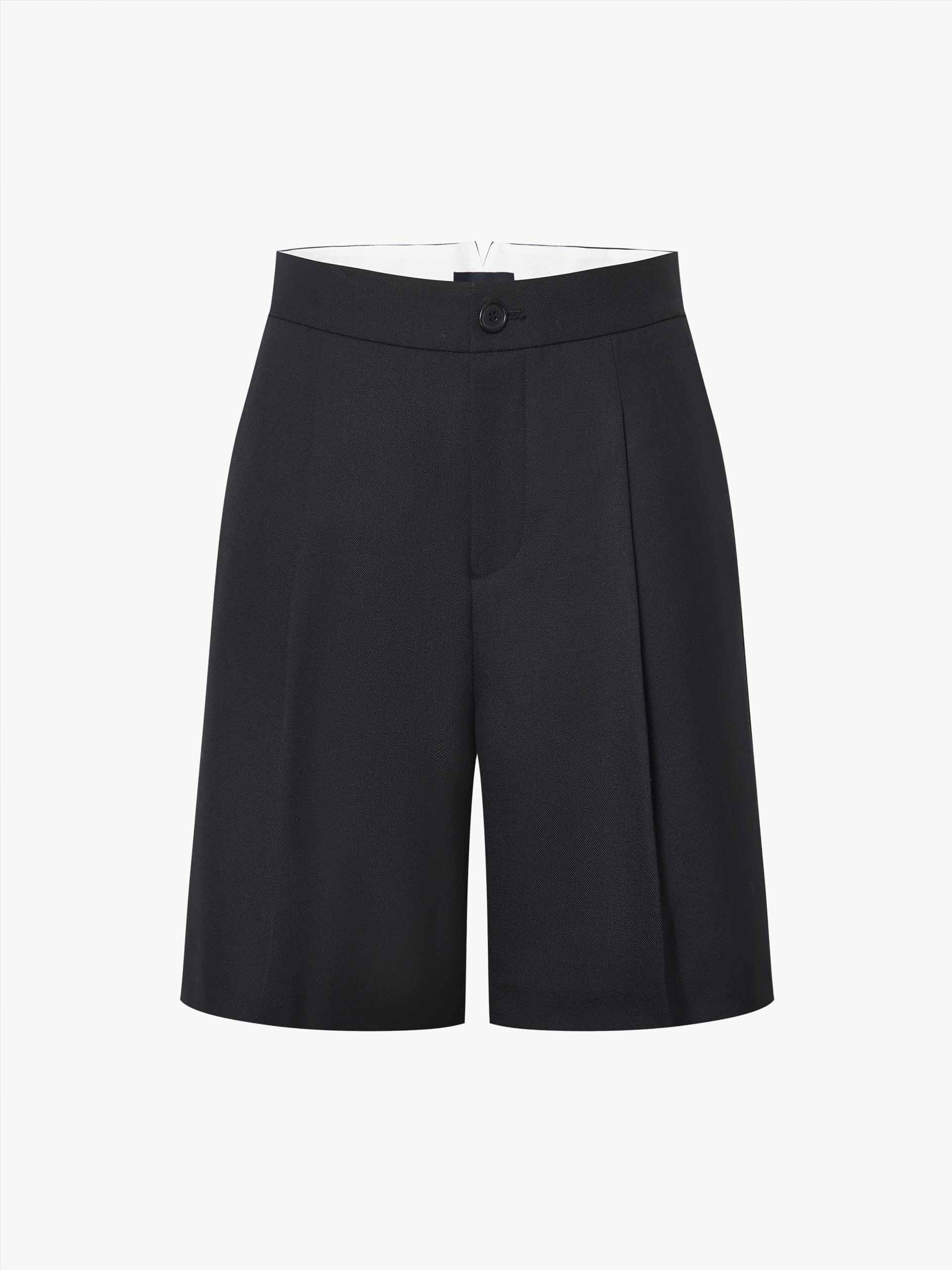 Side Pocket Pleated Shorts - Image 5