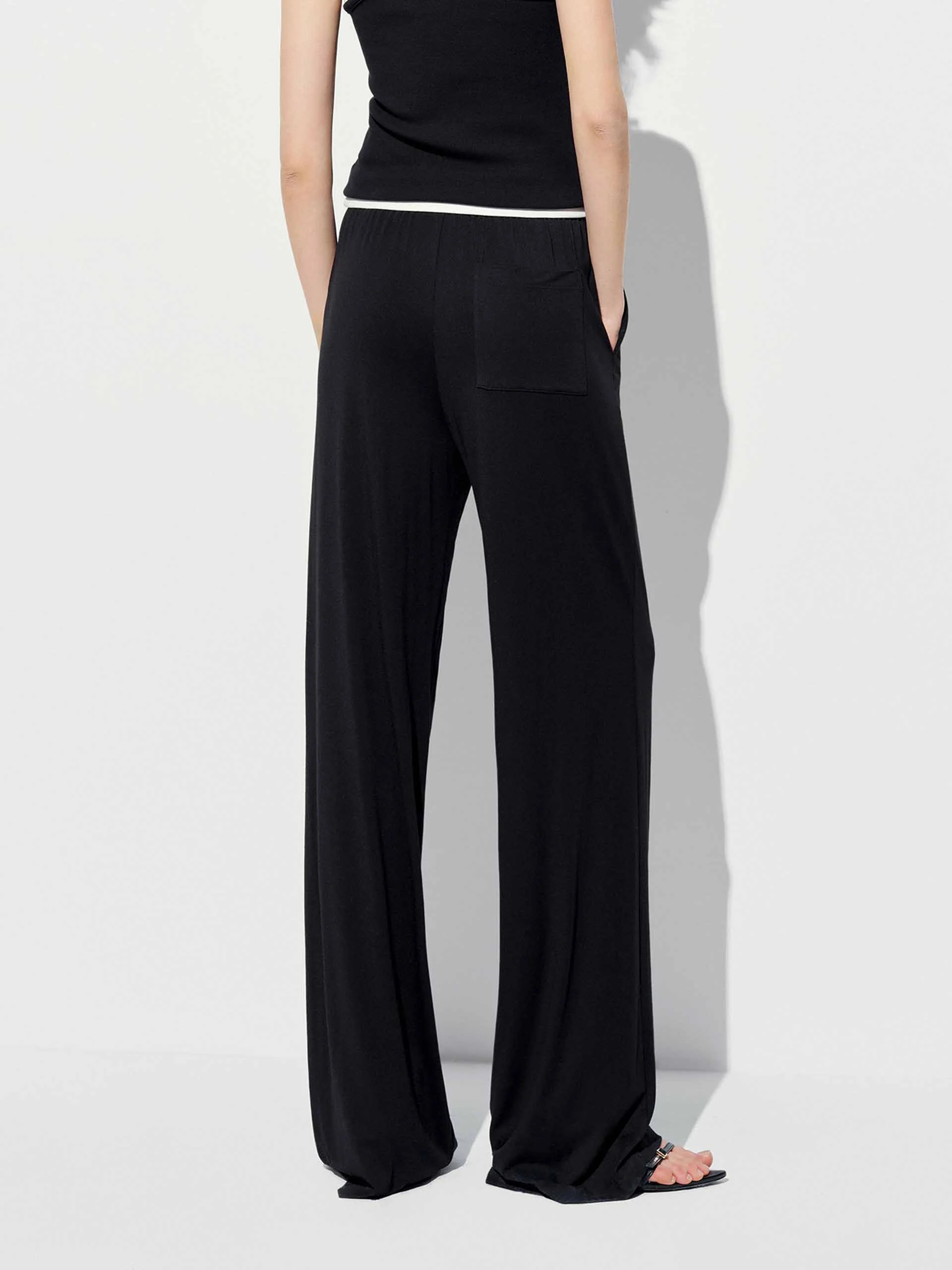 Side Pockets Drawstring Trousers - Image 6