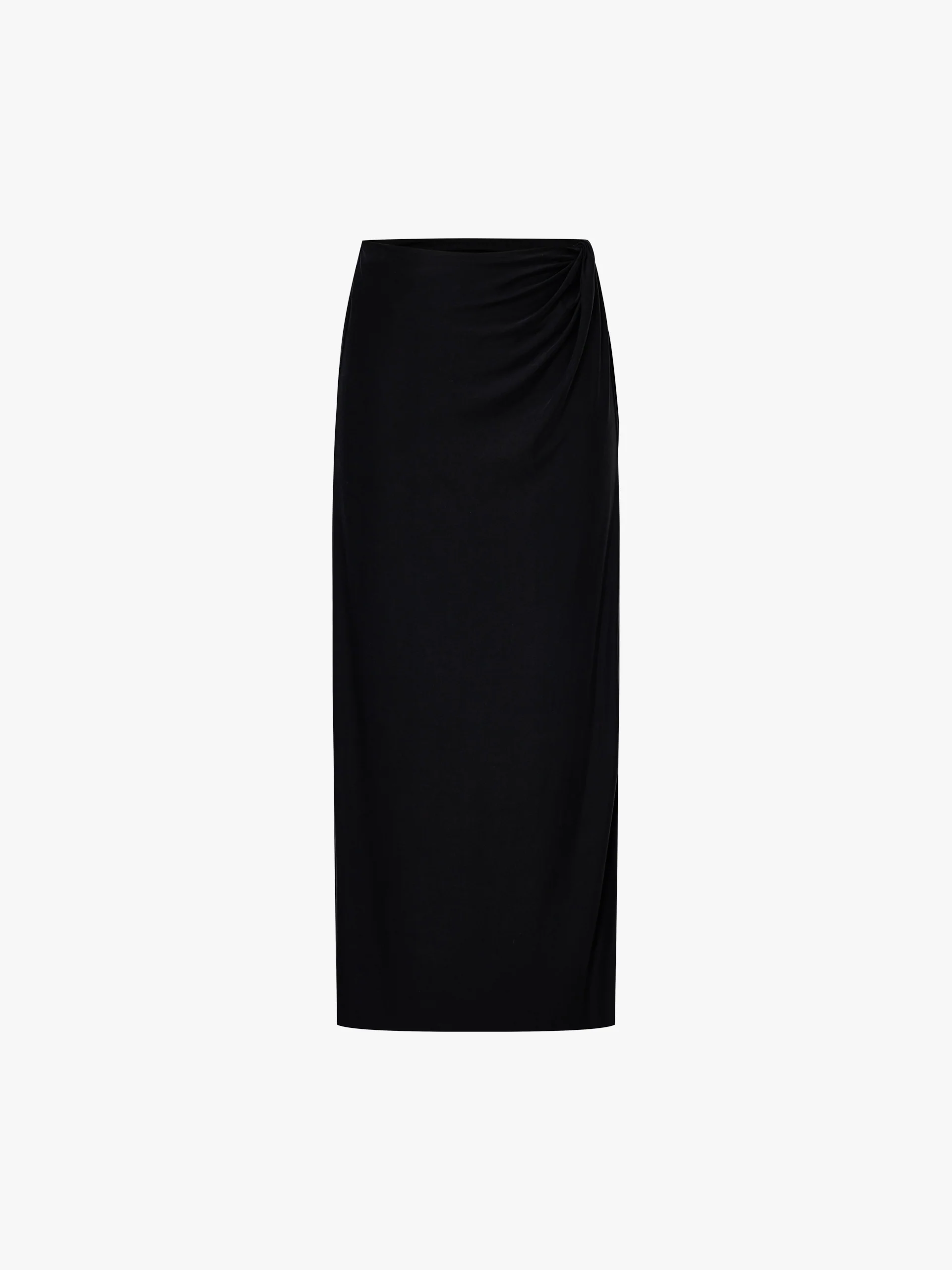 Side Slit Pleated Maxi Skirt - Image 5
