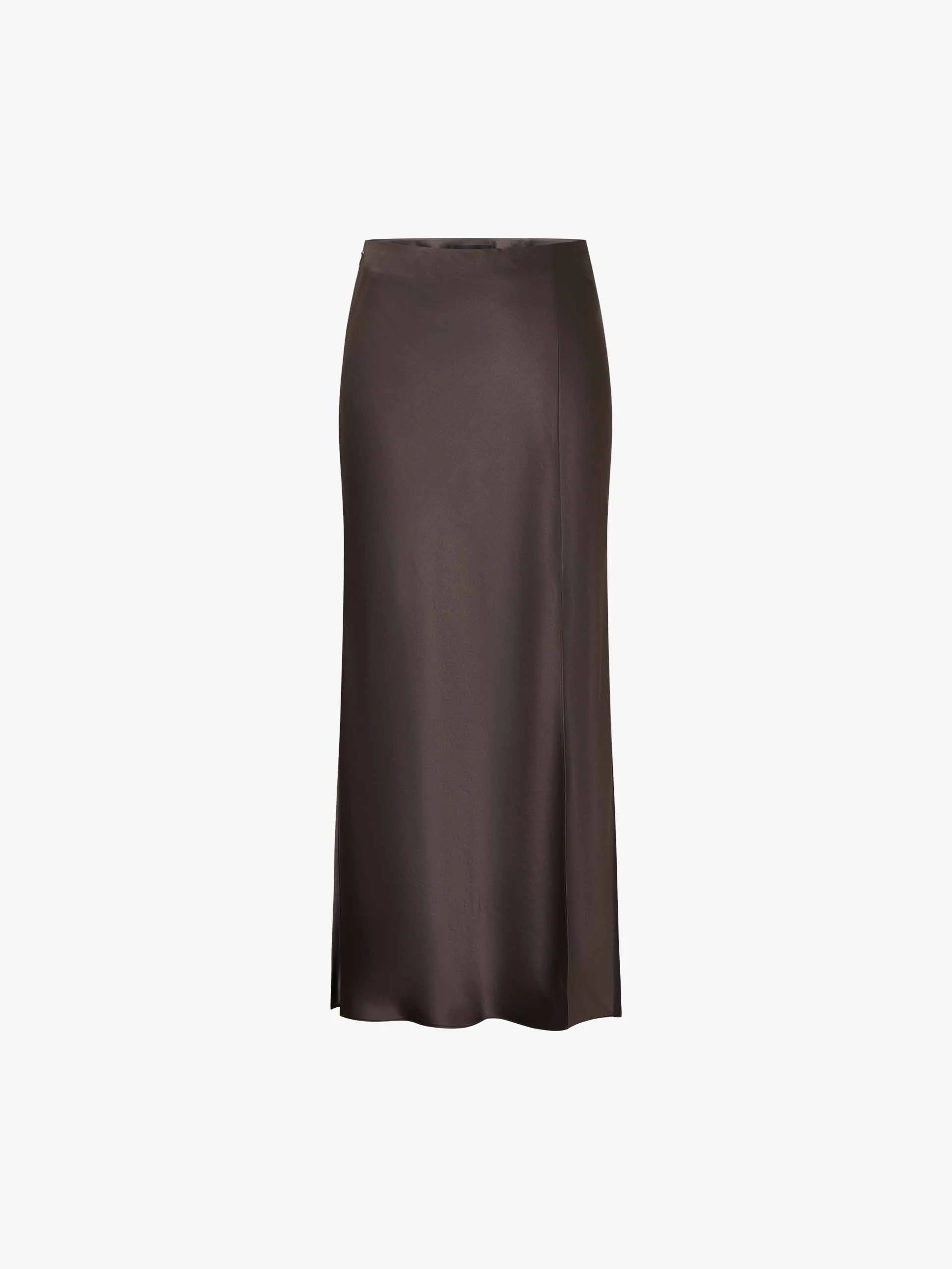 Side Slit Satin Skirt - Image 12