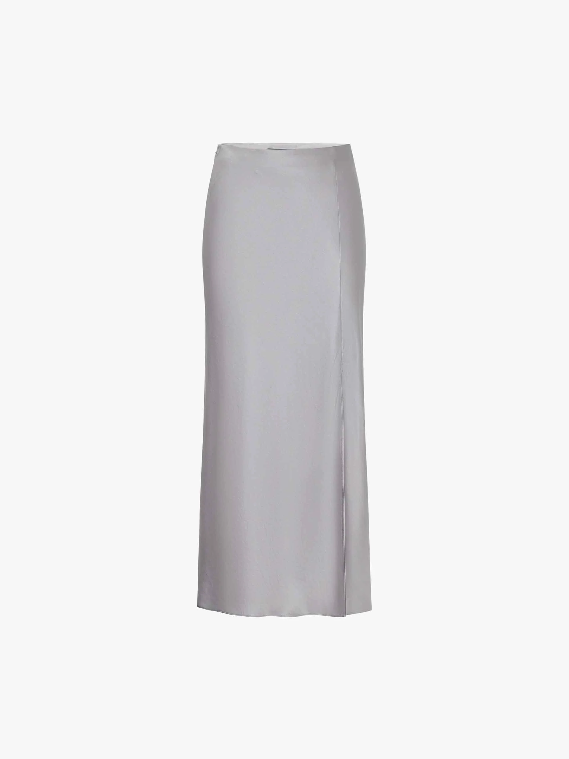 Side Slit Satin Skirt - Image 5