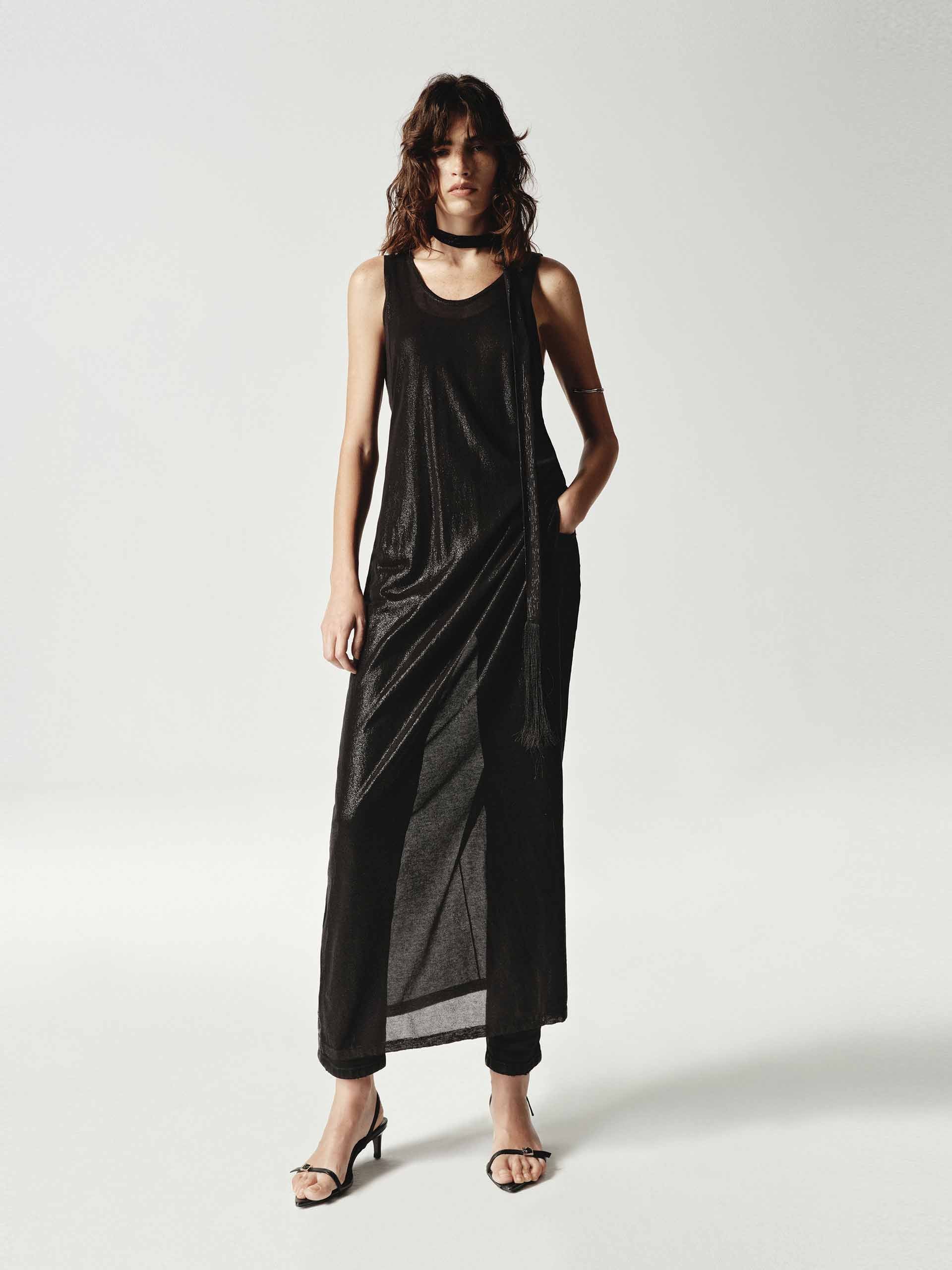 Side Slit Tank Dress