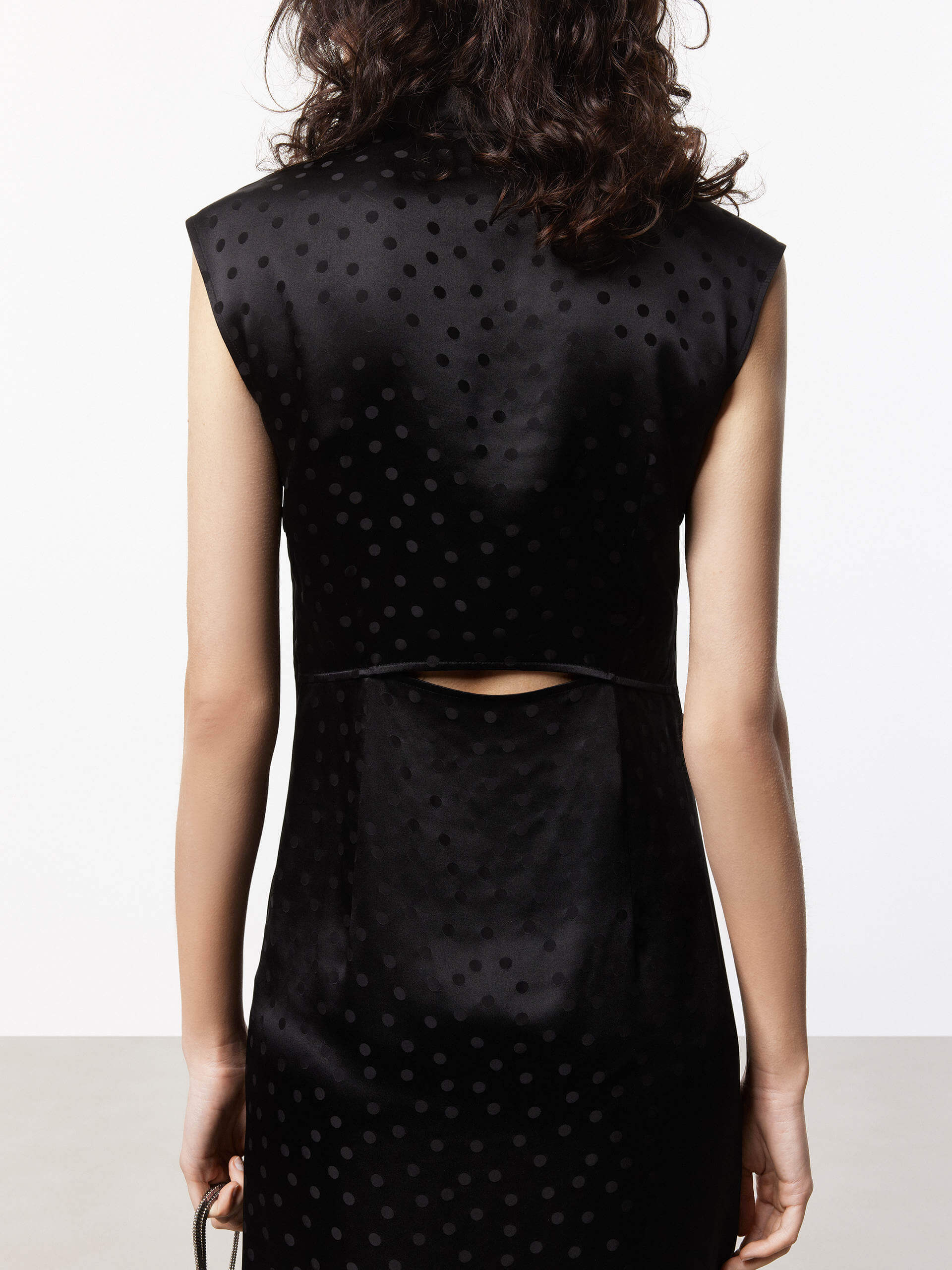 Silk Blend Pleated Dress - Image 6