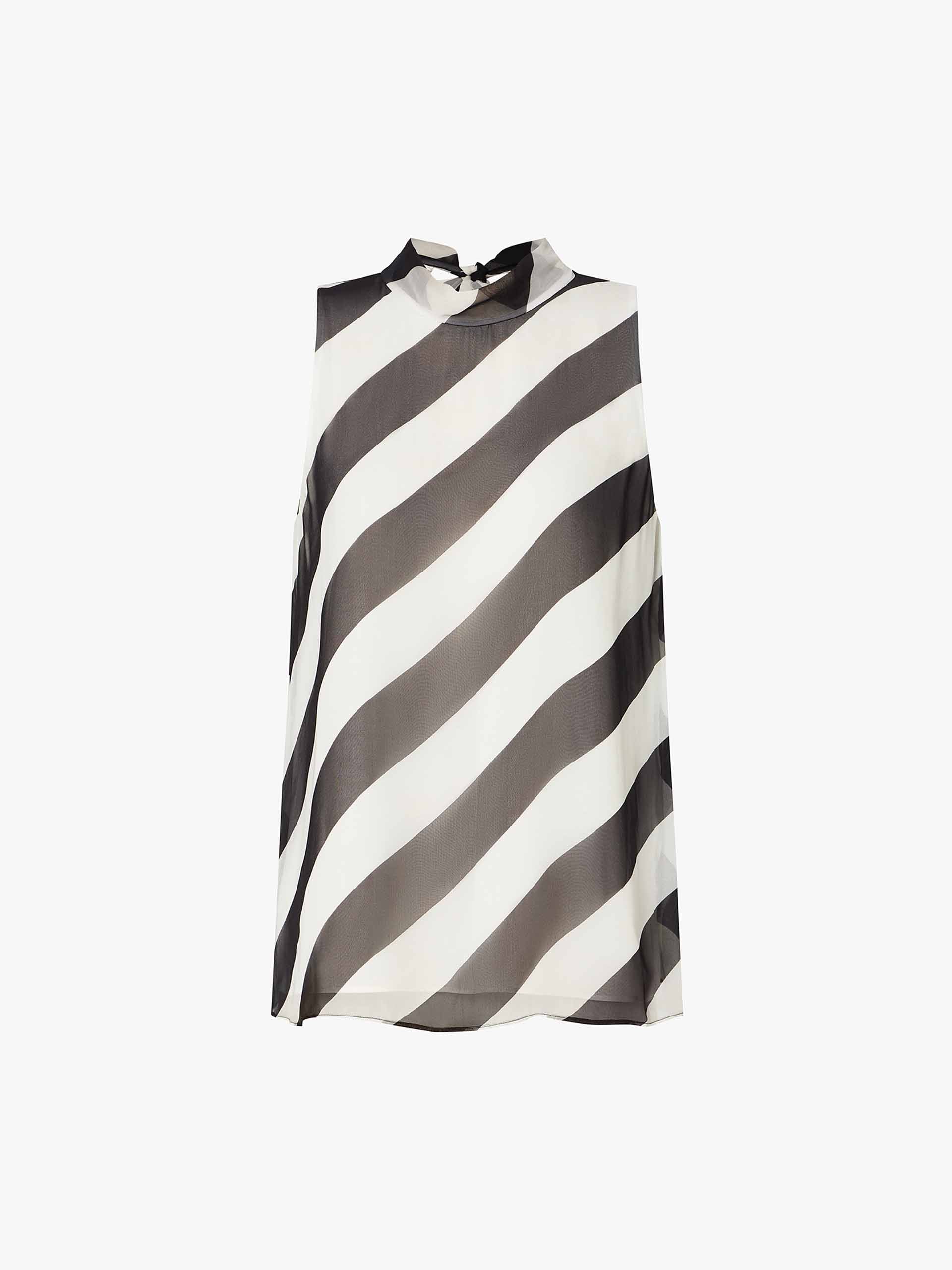 Silk Blend Sleeveless Top - Image 5