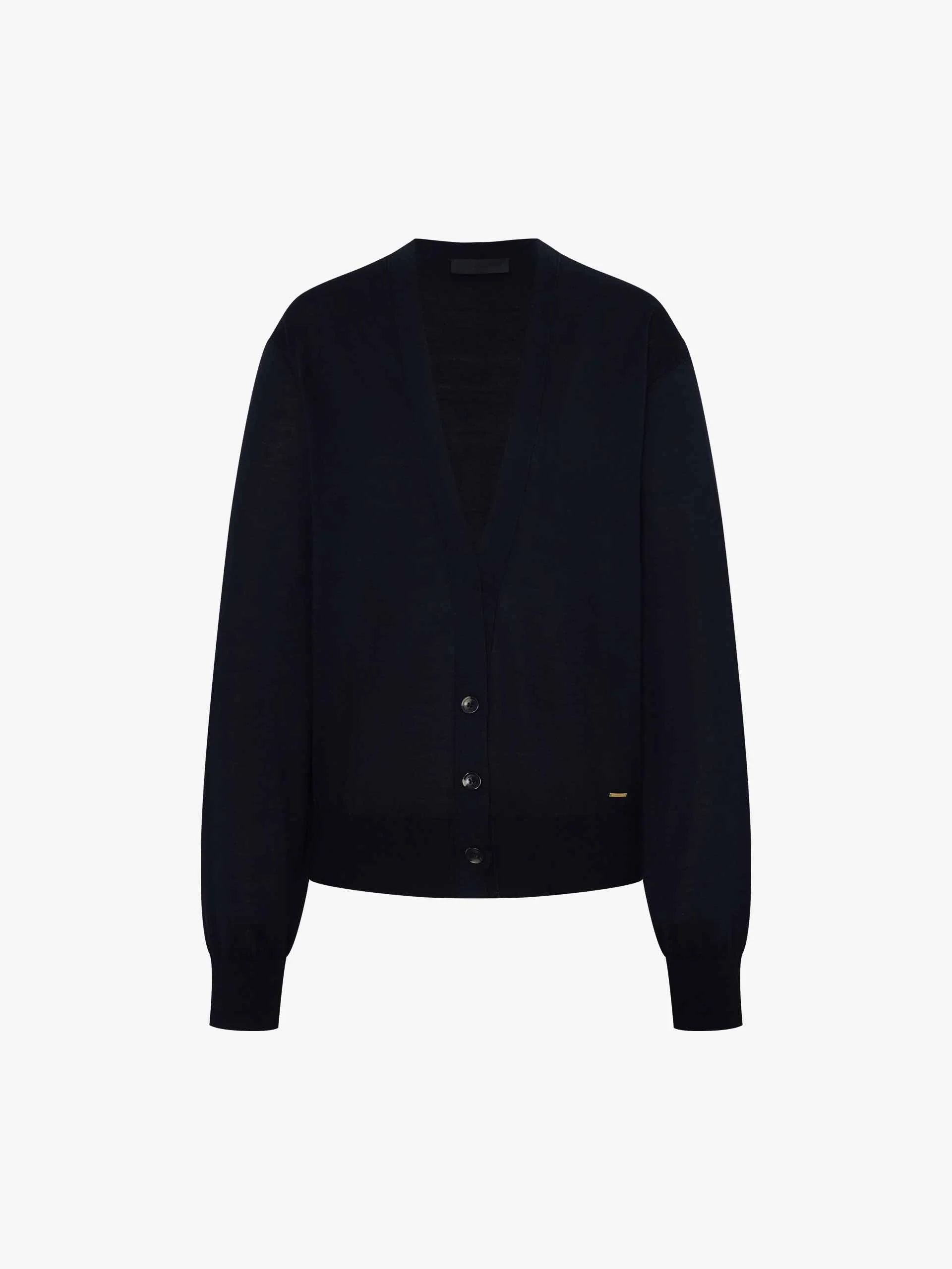 Silk Blend V-neck Cardigan - Image 5