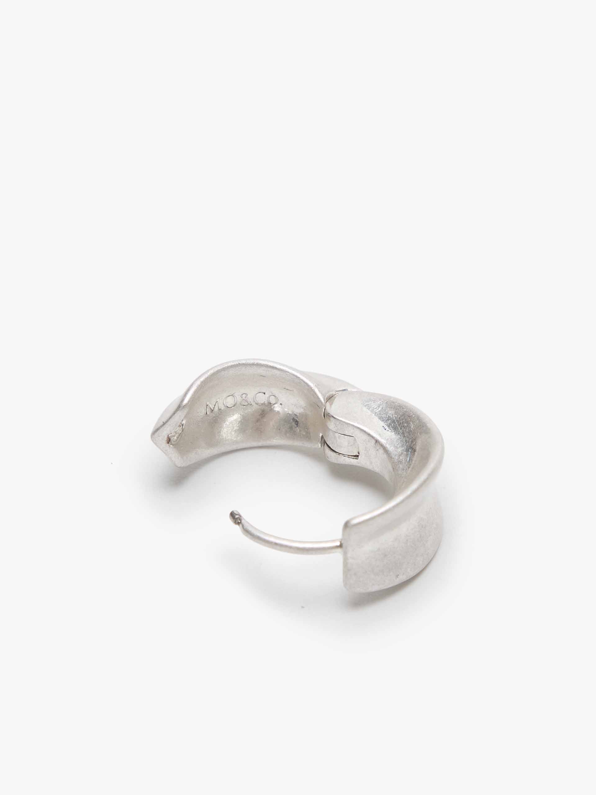 Silver Hoop Earrings - Image 6