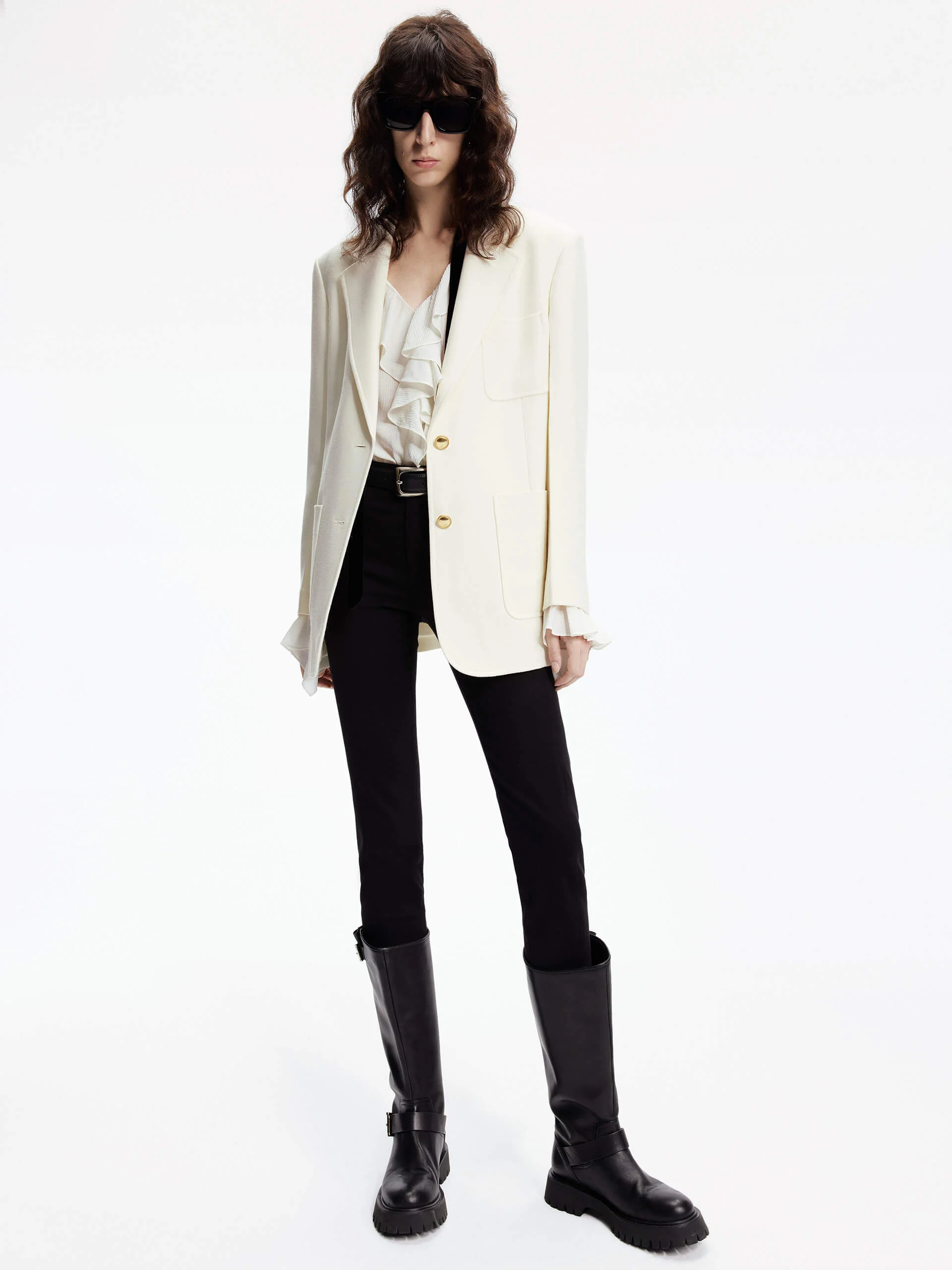 Single Breasted Tailored Blazer - Image 11