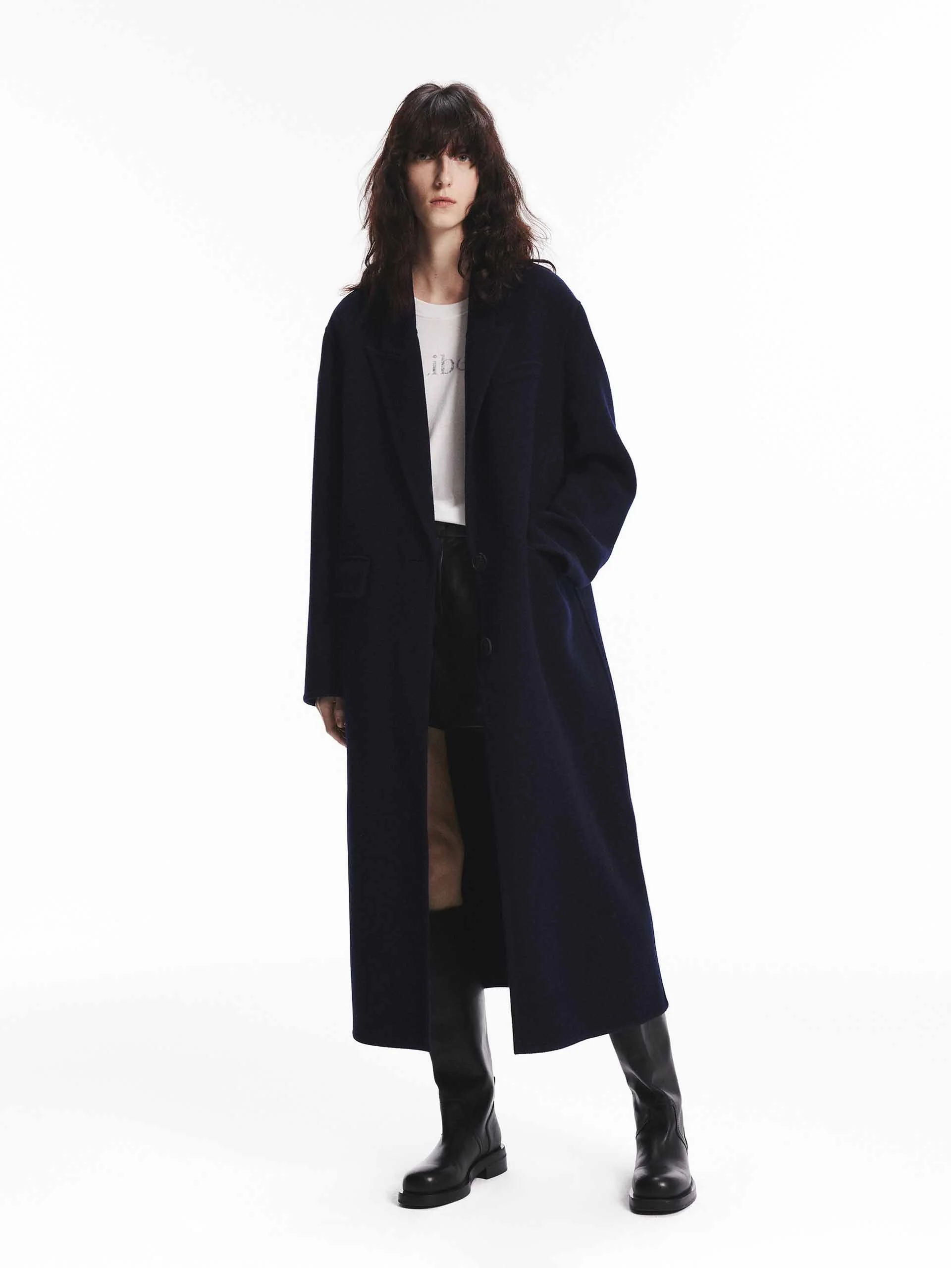 Single Breasted Wool Coat - Image 9